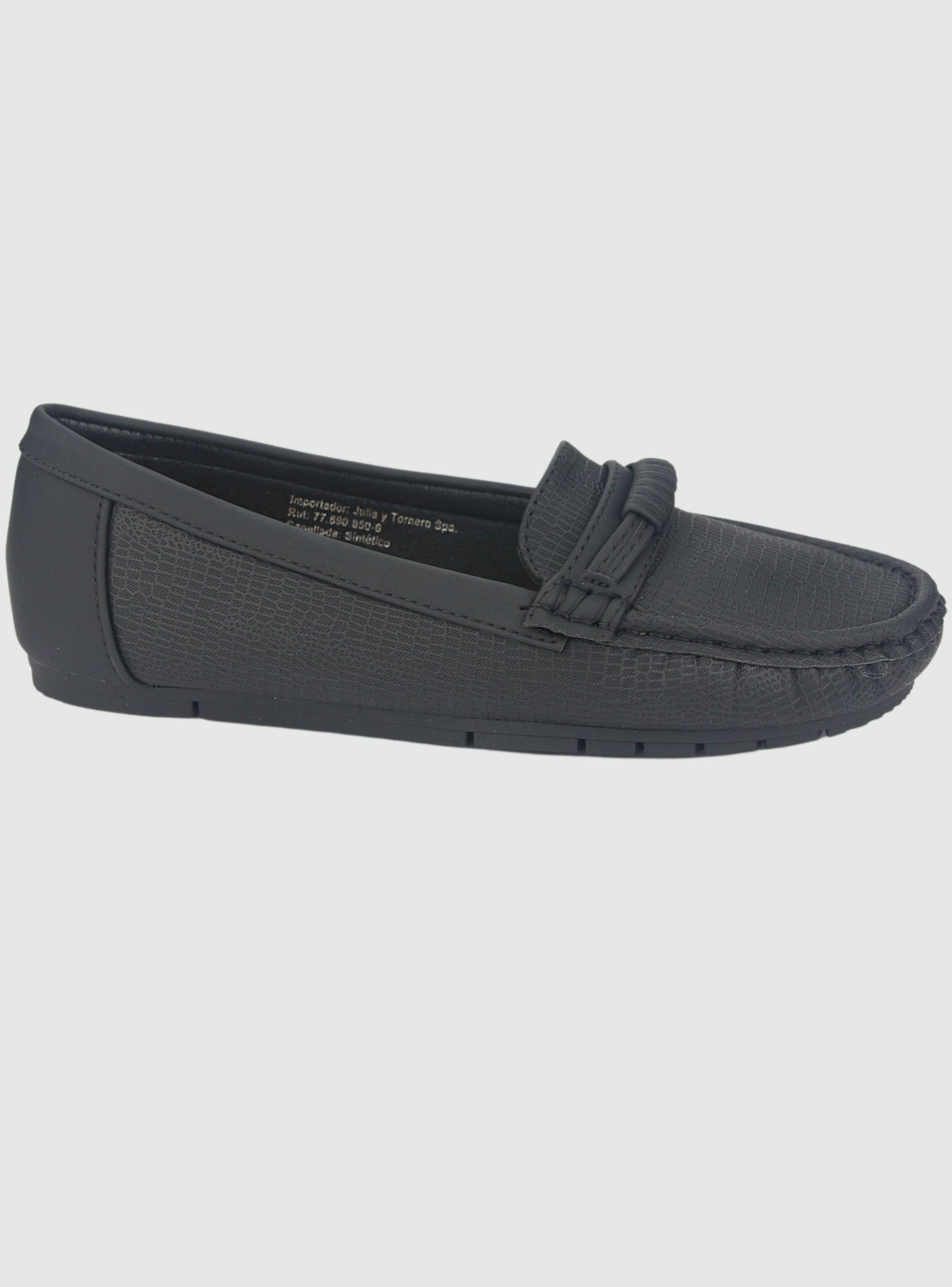 Mocasin Chalada Mujer Cusco-35 Negro Casual-0