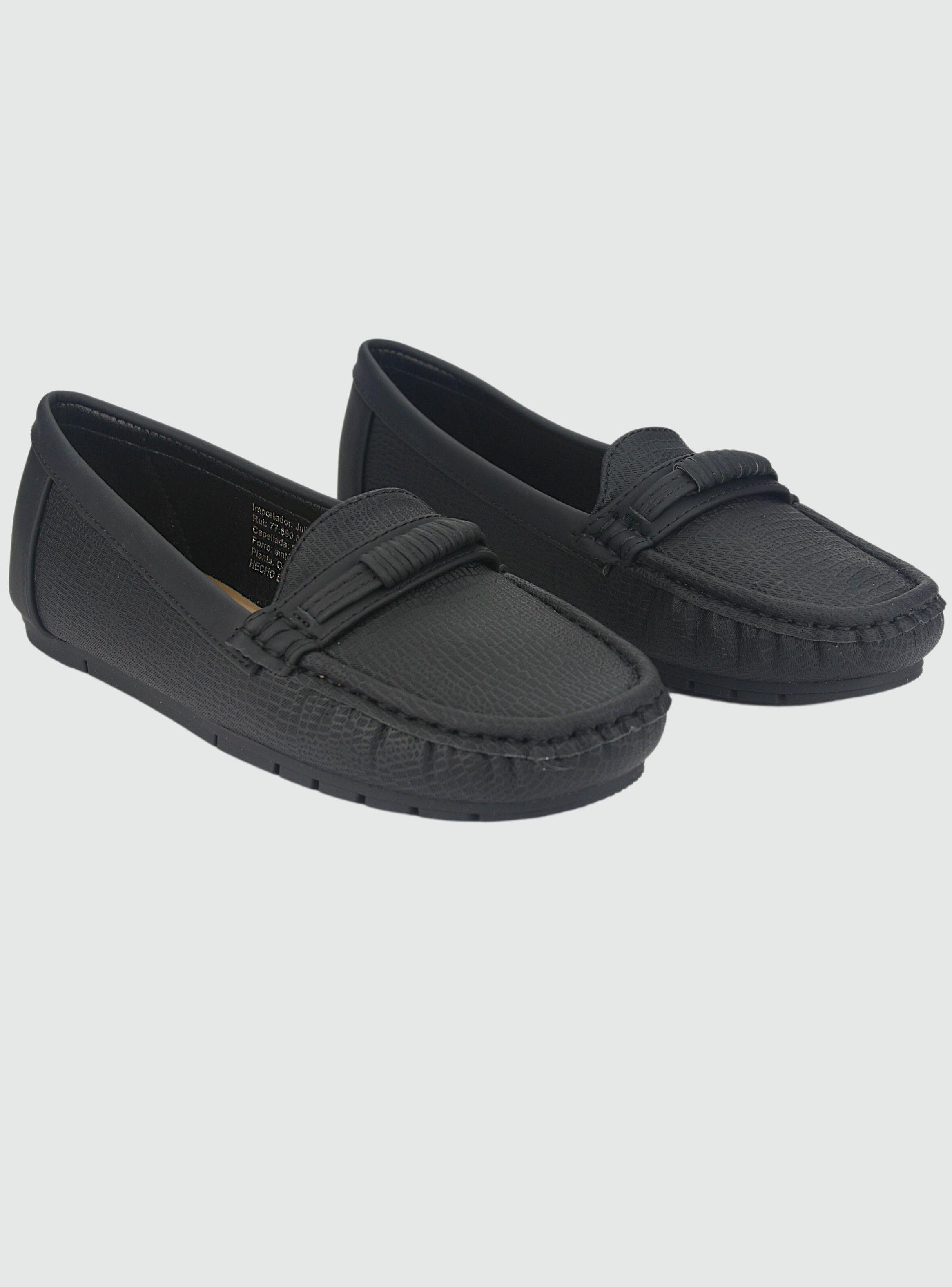 Mocasin Chalada Mujer Cusco-35 Negro Casual-3