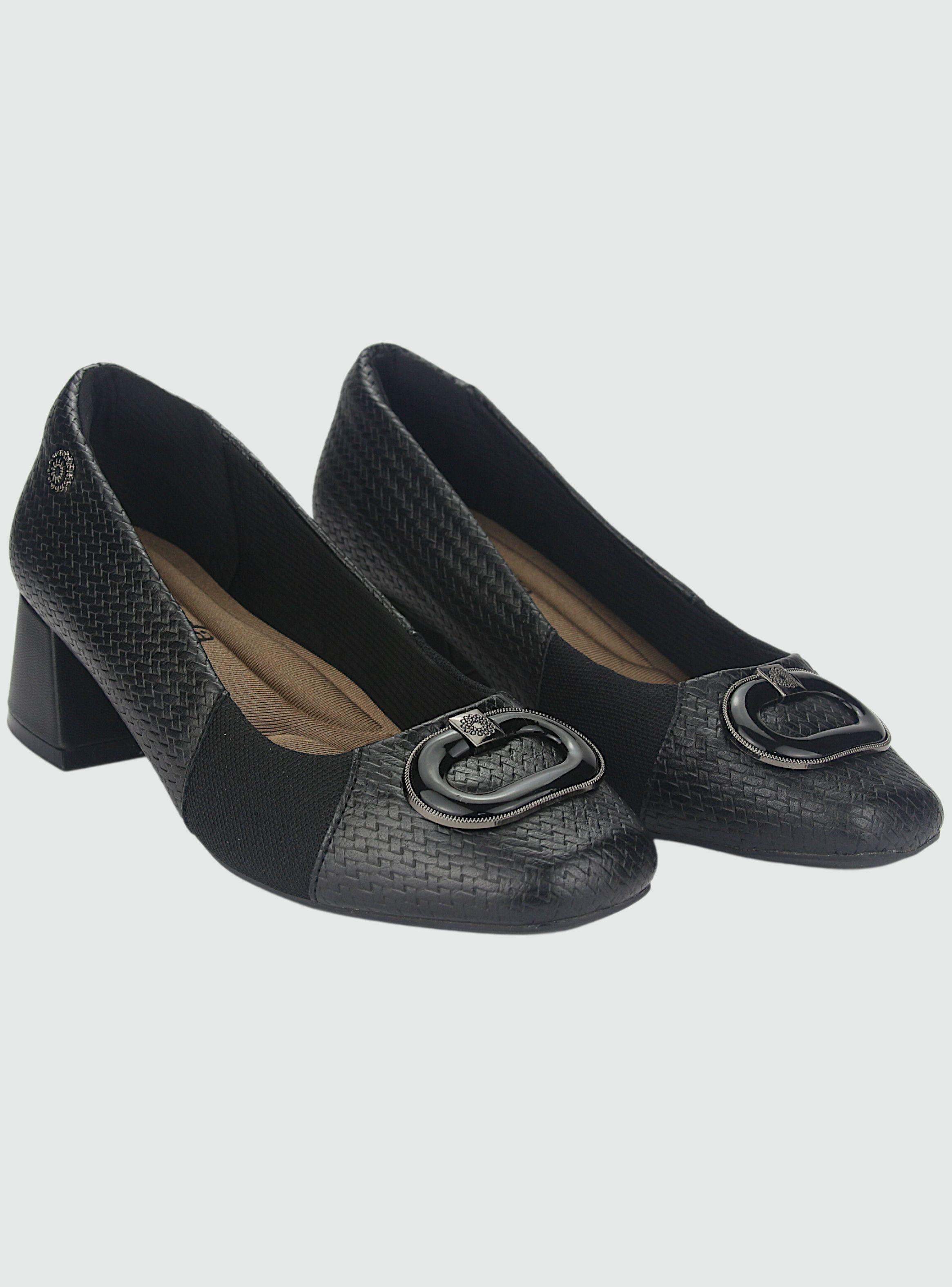 Zapato Chalada Mujer Rupia-1 Negro Casual-4