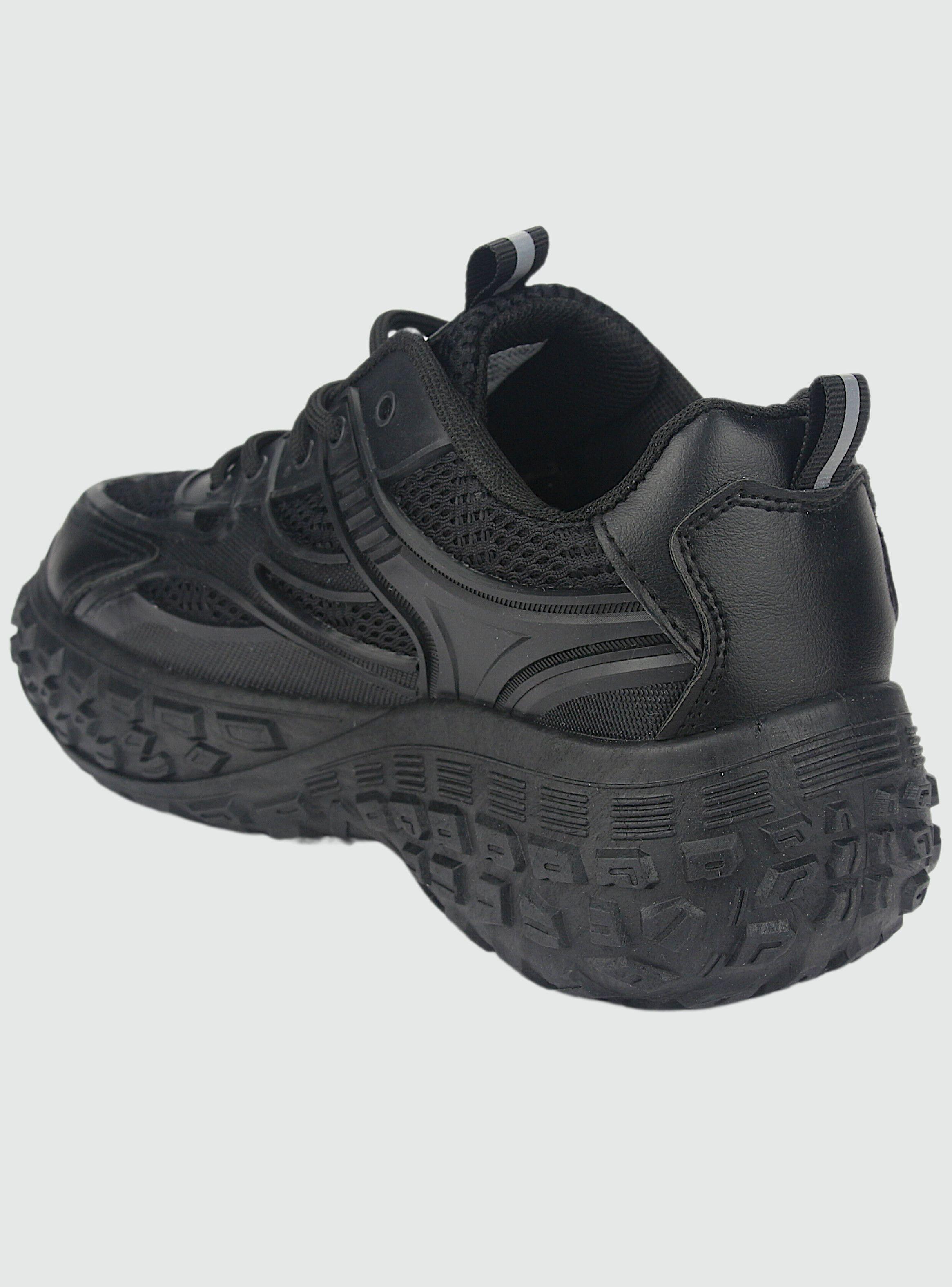 Zapatilla Chalada Mujer Clash-2 Negro Urbano-3