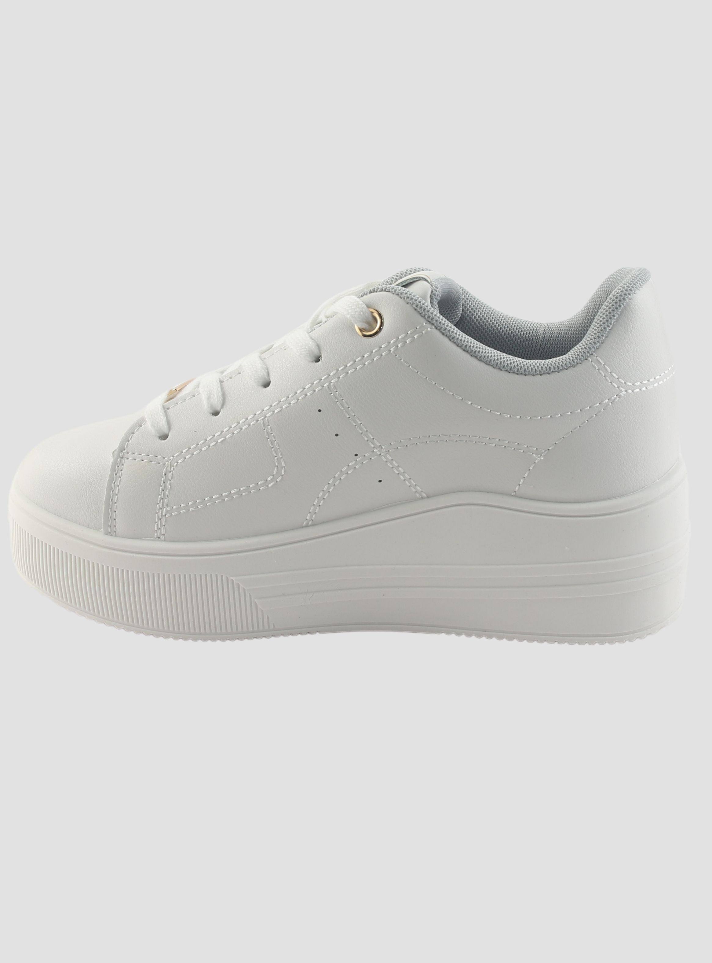 Zapatilla Chalada Mujer Memphi-1 Blanco Urbano-1