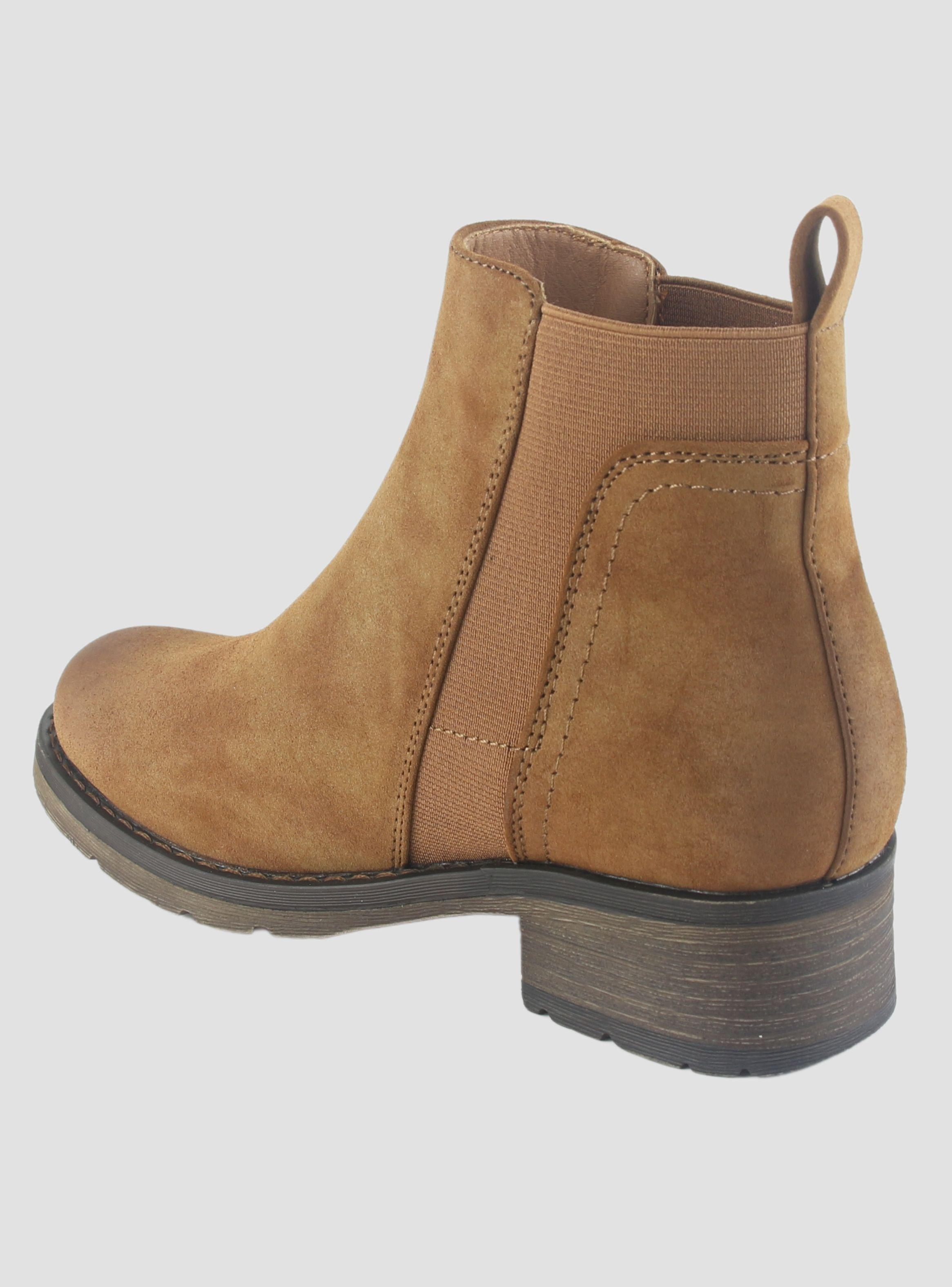 Botin Chalada Mujer Torri-28 Camel Casual-3