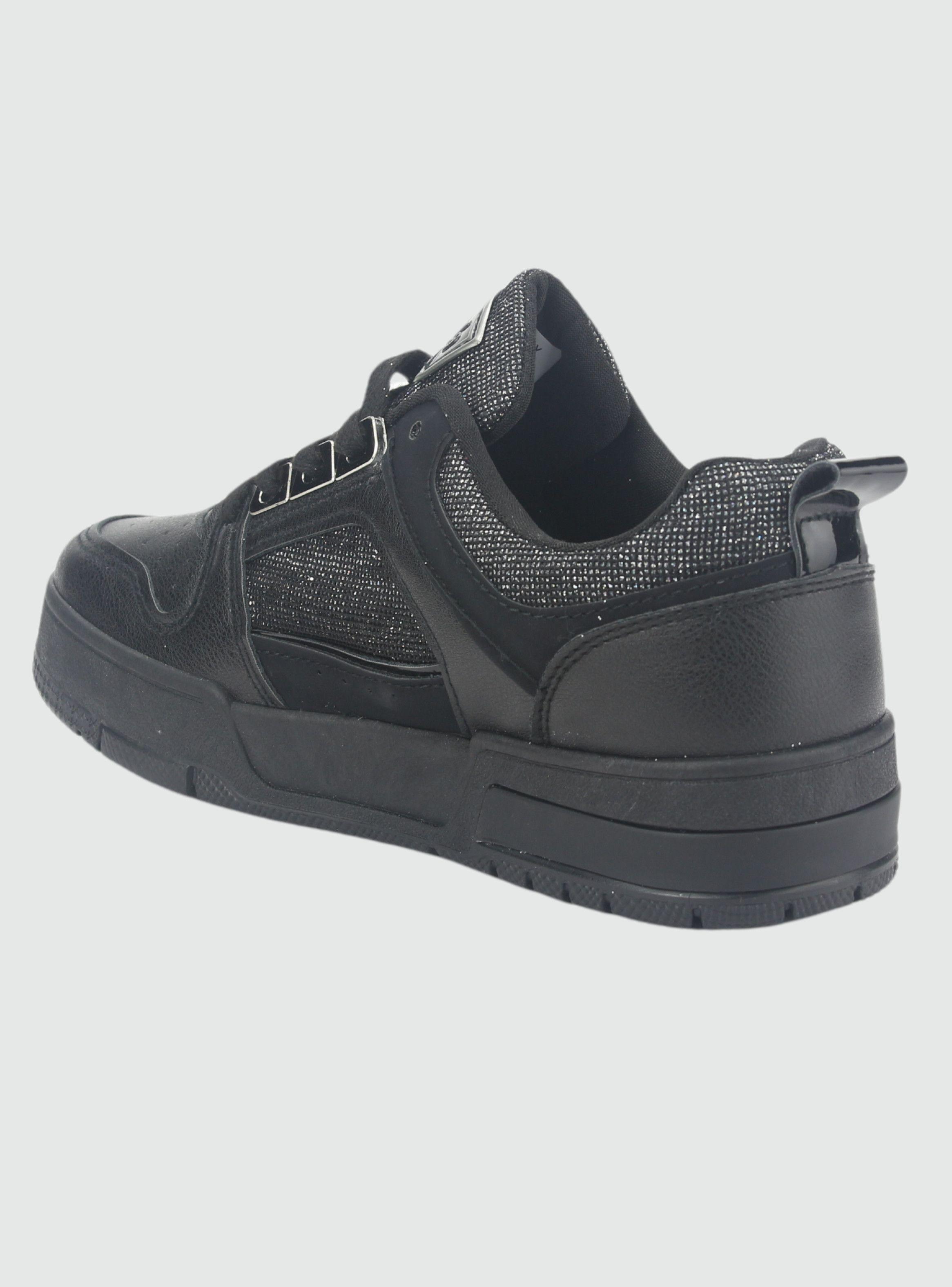Zapatilla Chalada Mujer Joker-2 Negro Urbano-3
