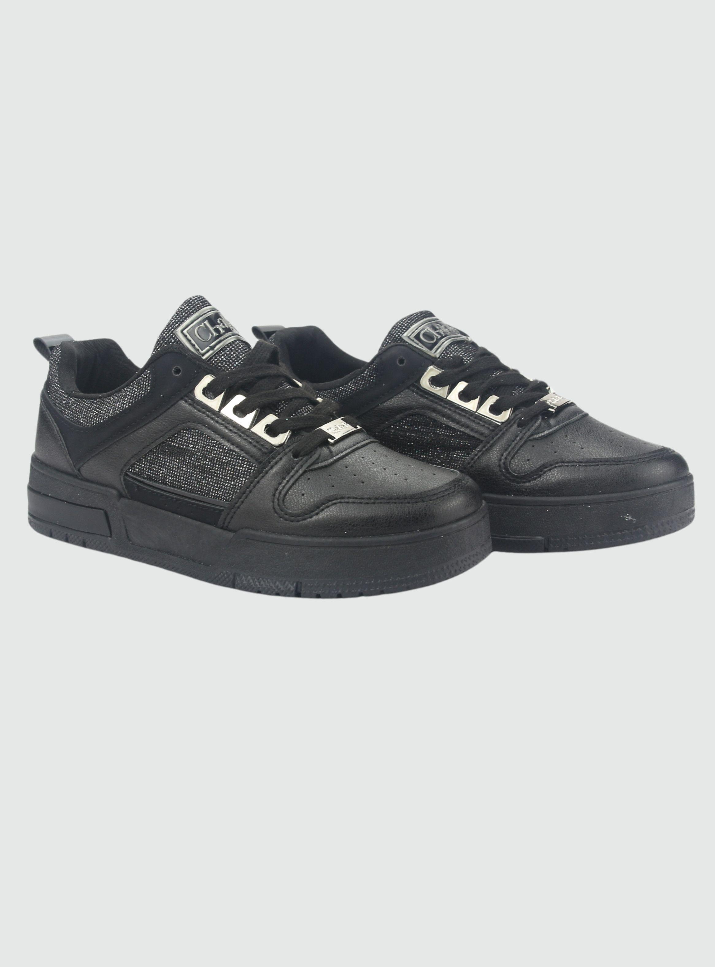 Zapatilla Chalada Mujer Joker-2 Negro Urbano-4