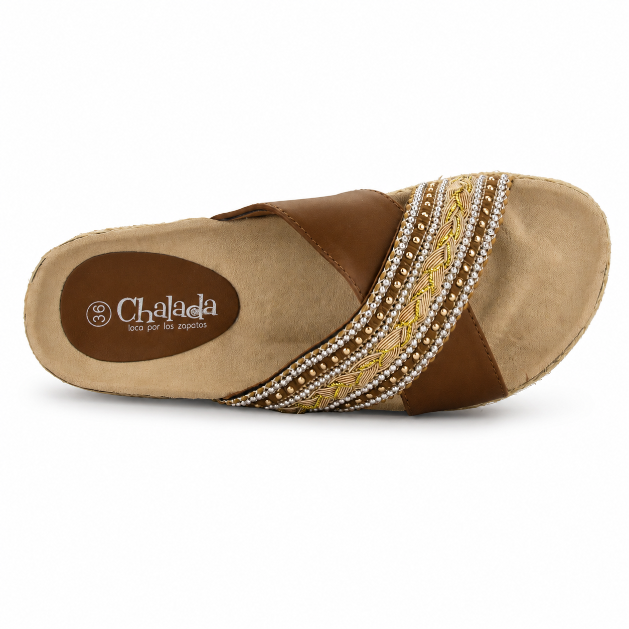 Sandalia Café Mujer Casual Chalada Stork-4