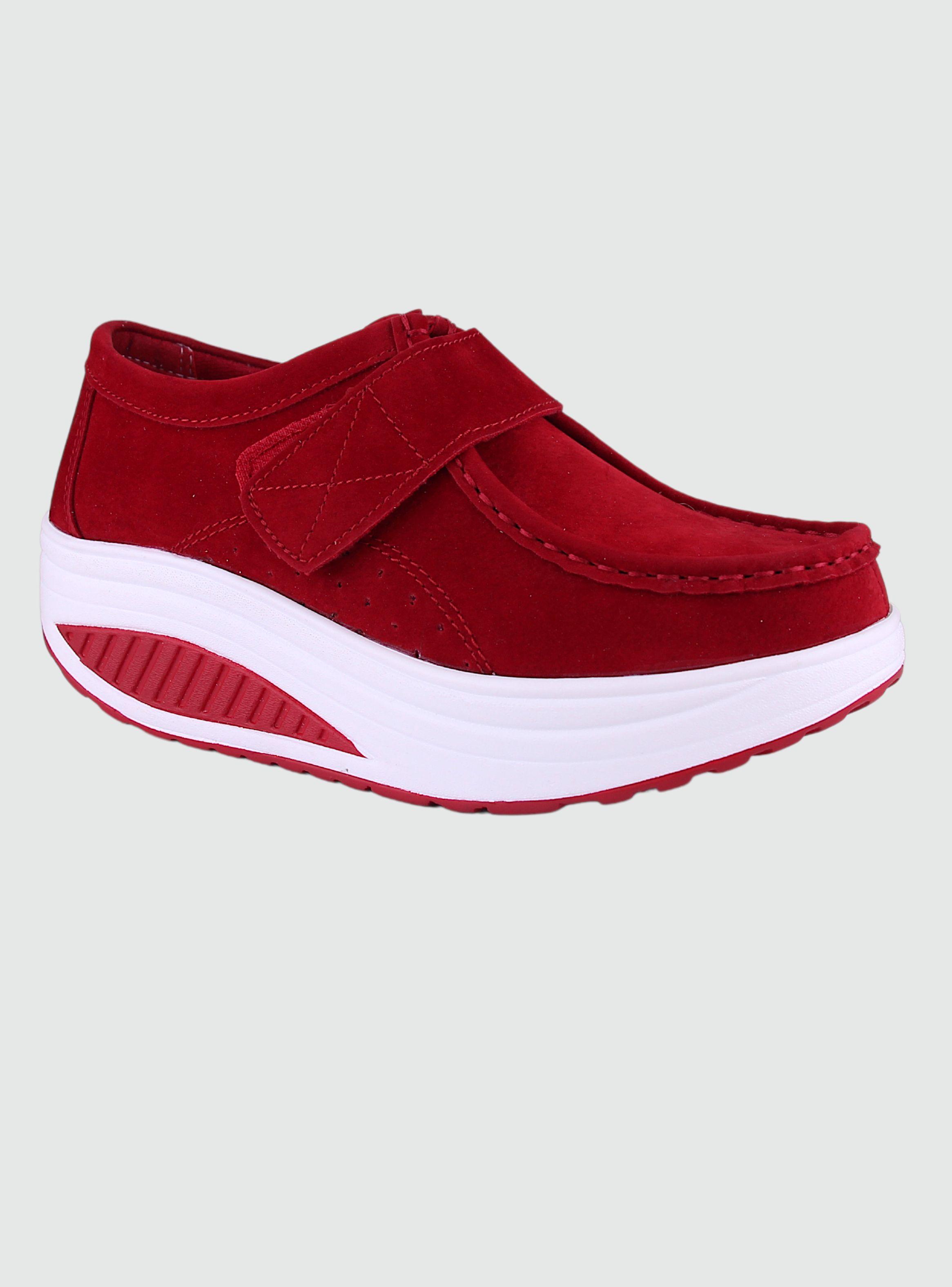 Zapatilla Funway Mujer Tija-2 Rojo Casual-0