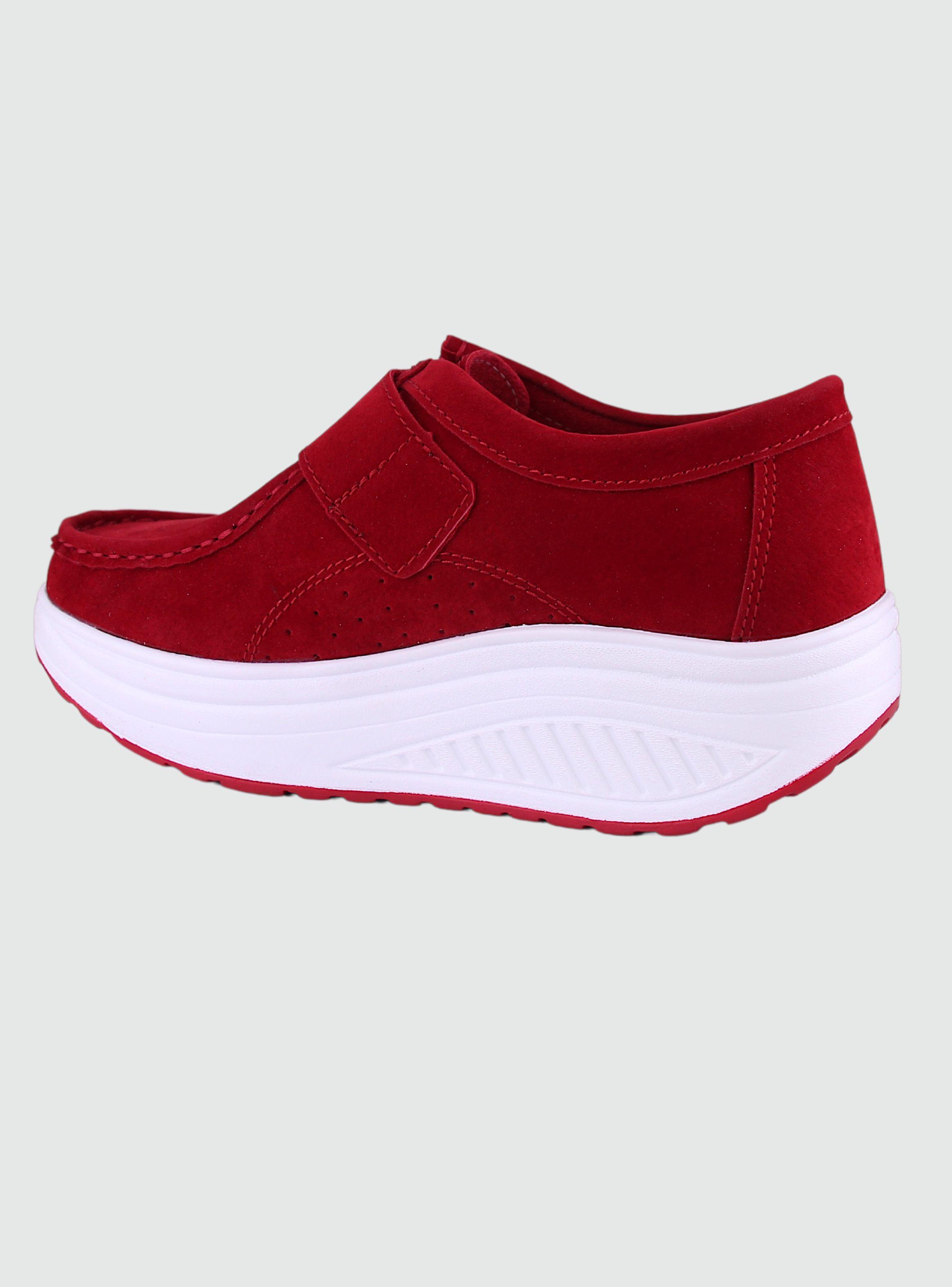 Zapatilla Funway Mujer Tija-2 Rojo Casual-1