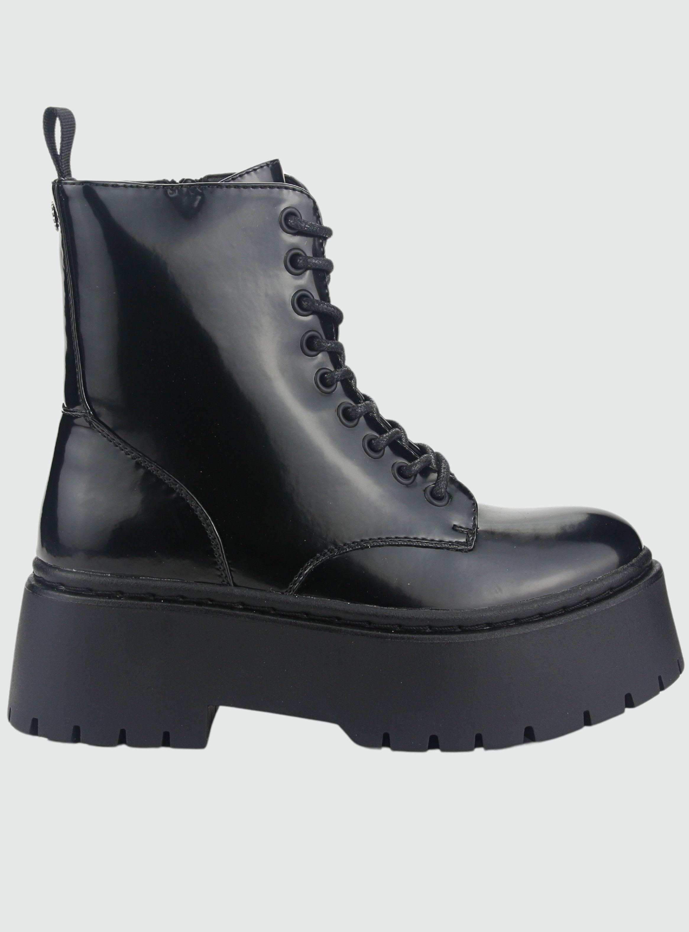 Botin Chalada Mujer Rust-20 Negro Casual-0