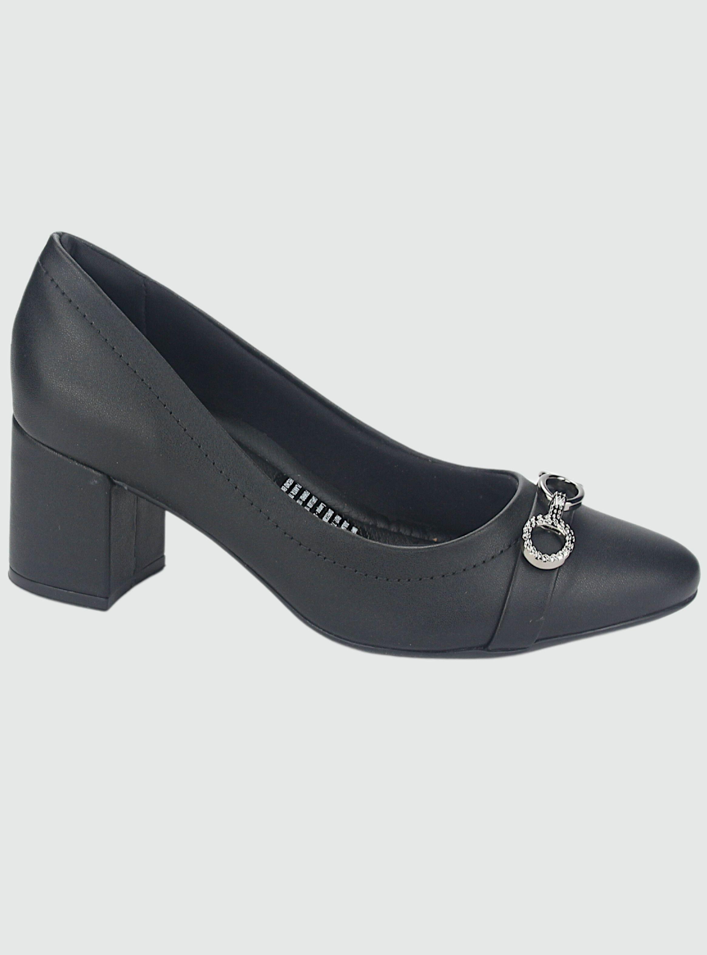 Zapato Comfortflex Mujer 2354402 Negro Casual-0