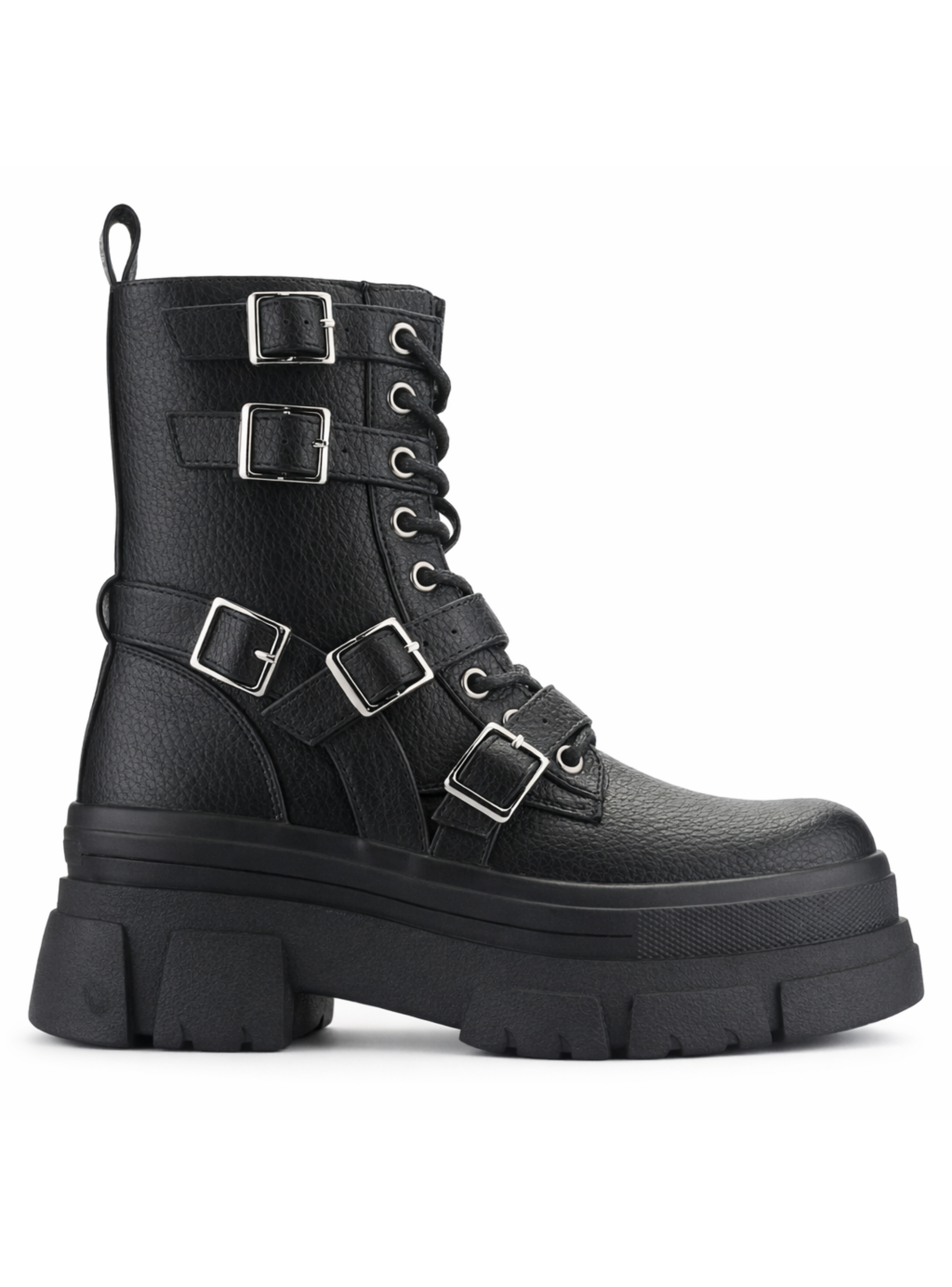 Botin Negro Mujer Casual Chalada Fley-0
