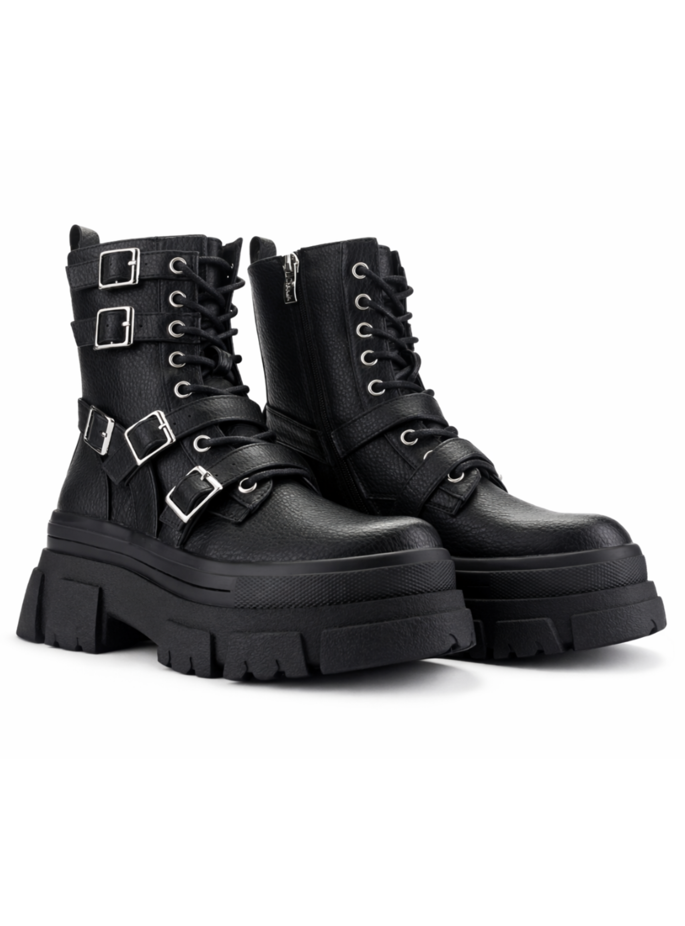 Botin Negro Mujer Casual Chalada Fley-4