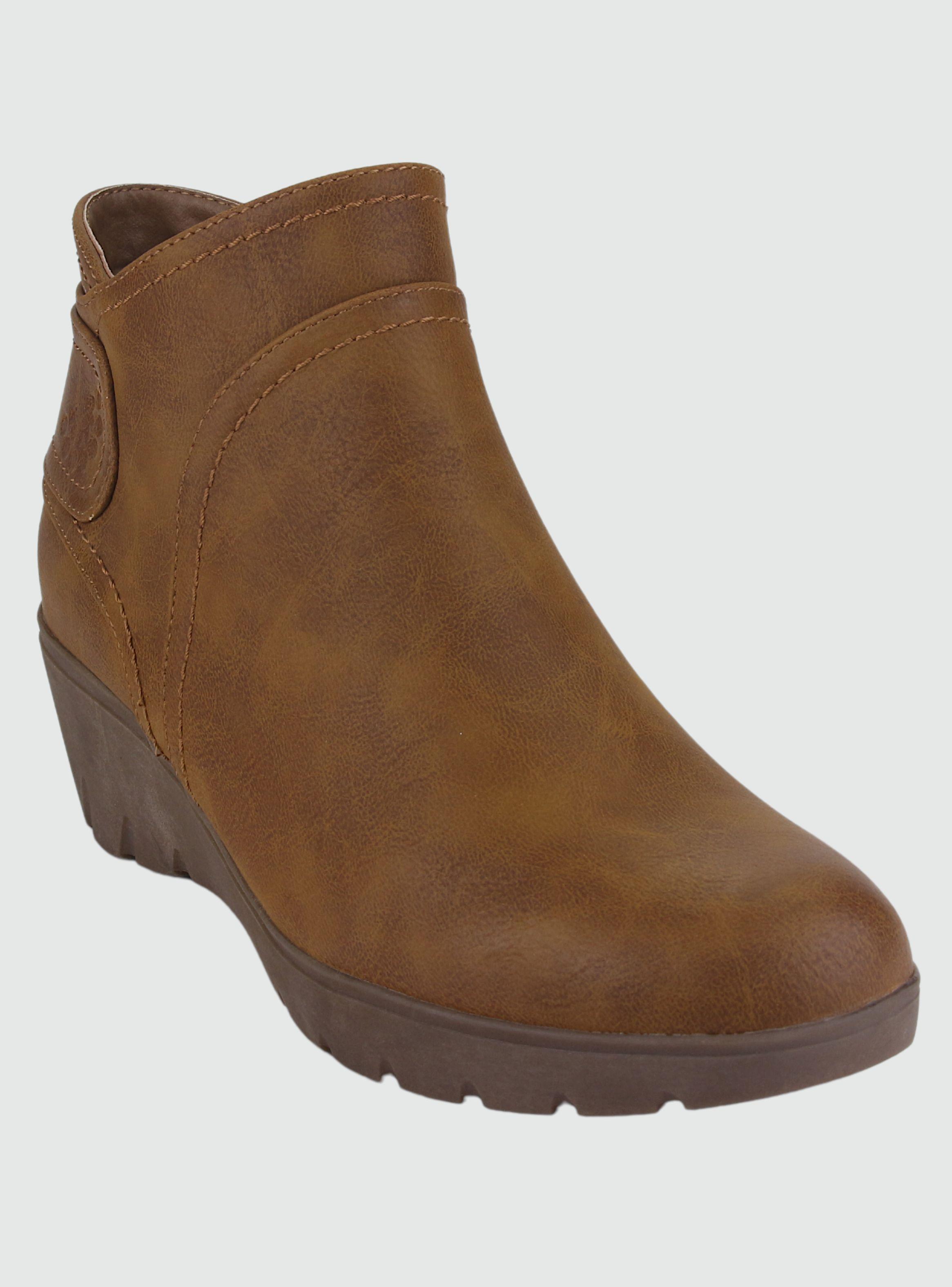 Botin Chalada Mujer Tanda-4 Camel Casual-2