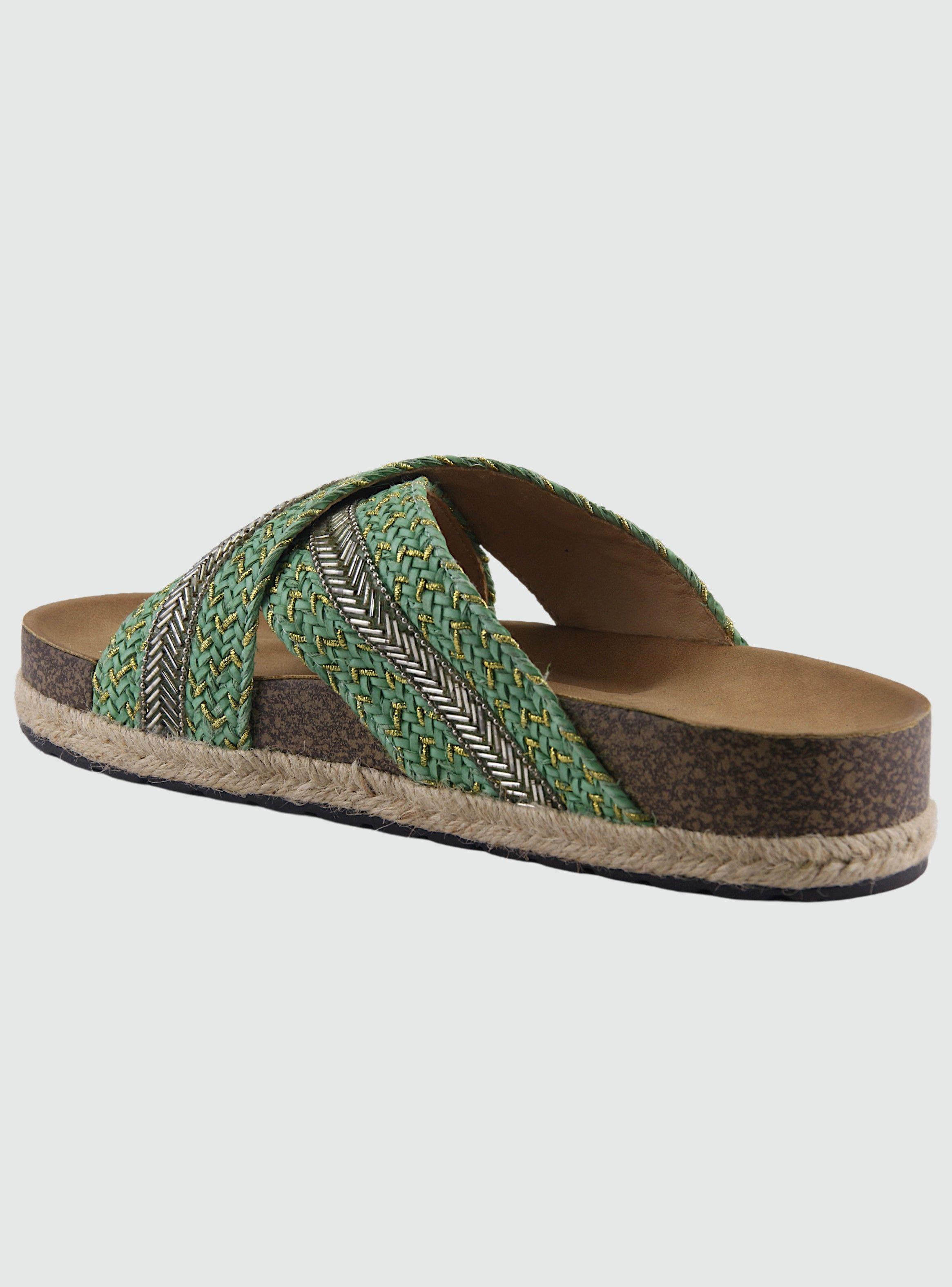 Sandalia Chalada Mujer Lila-10 Menta Plataforma-1