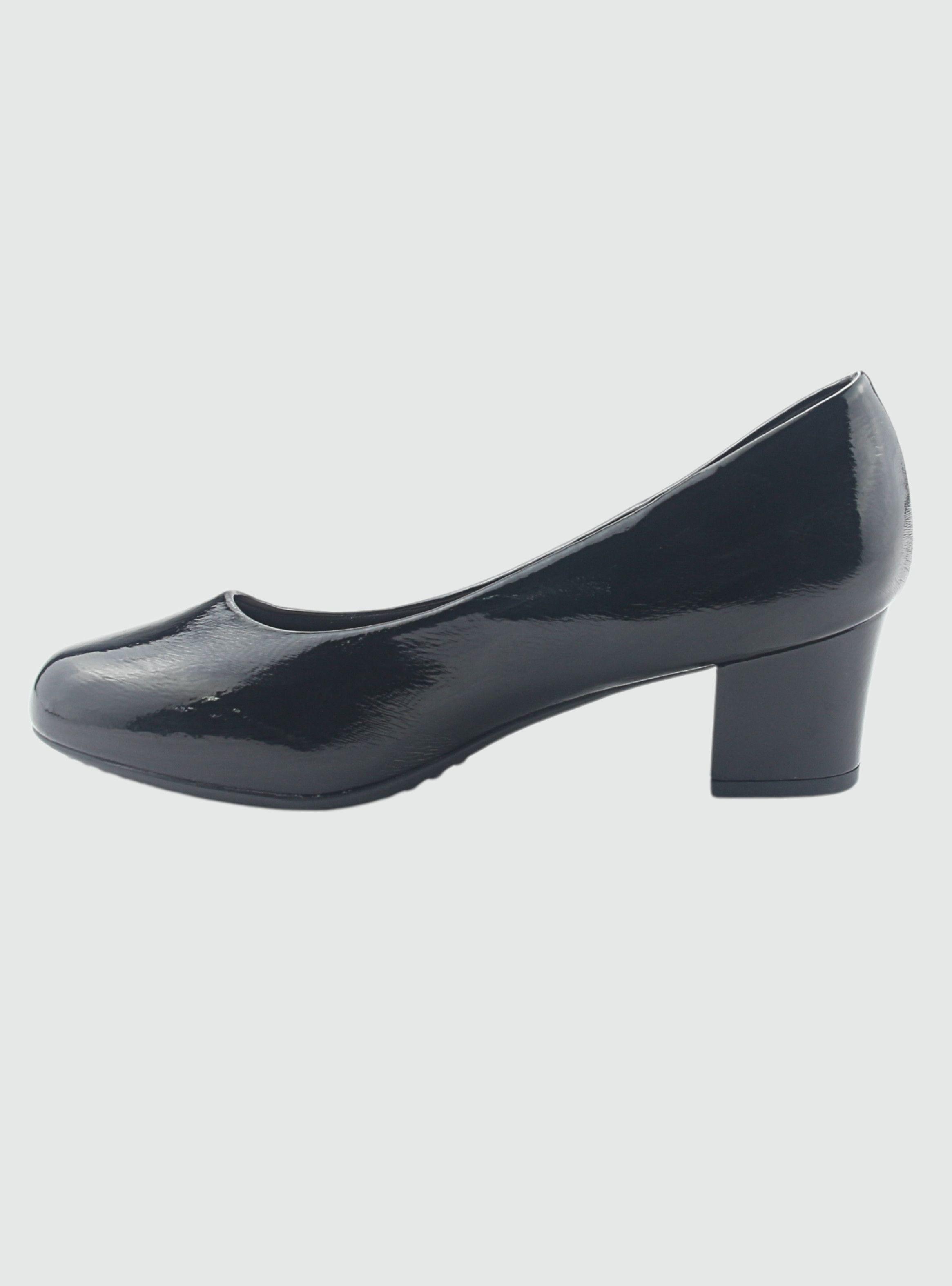 Zapato Chalada Mujer Flexi-25 Negro Casual-1