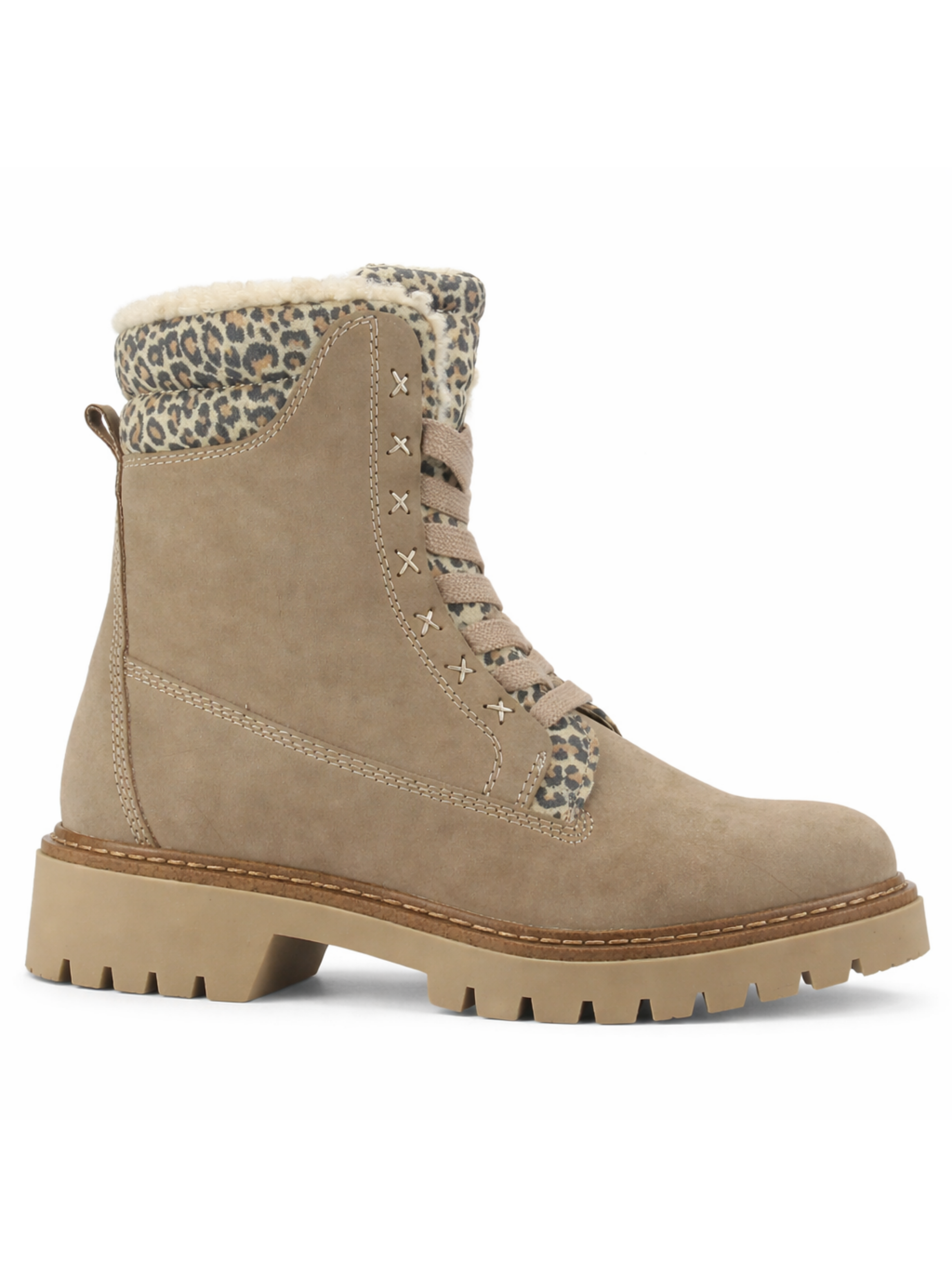 Botin Beige Mujer Casual Chalada Torino-0