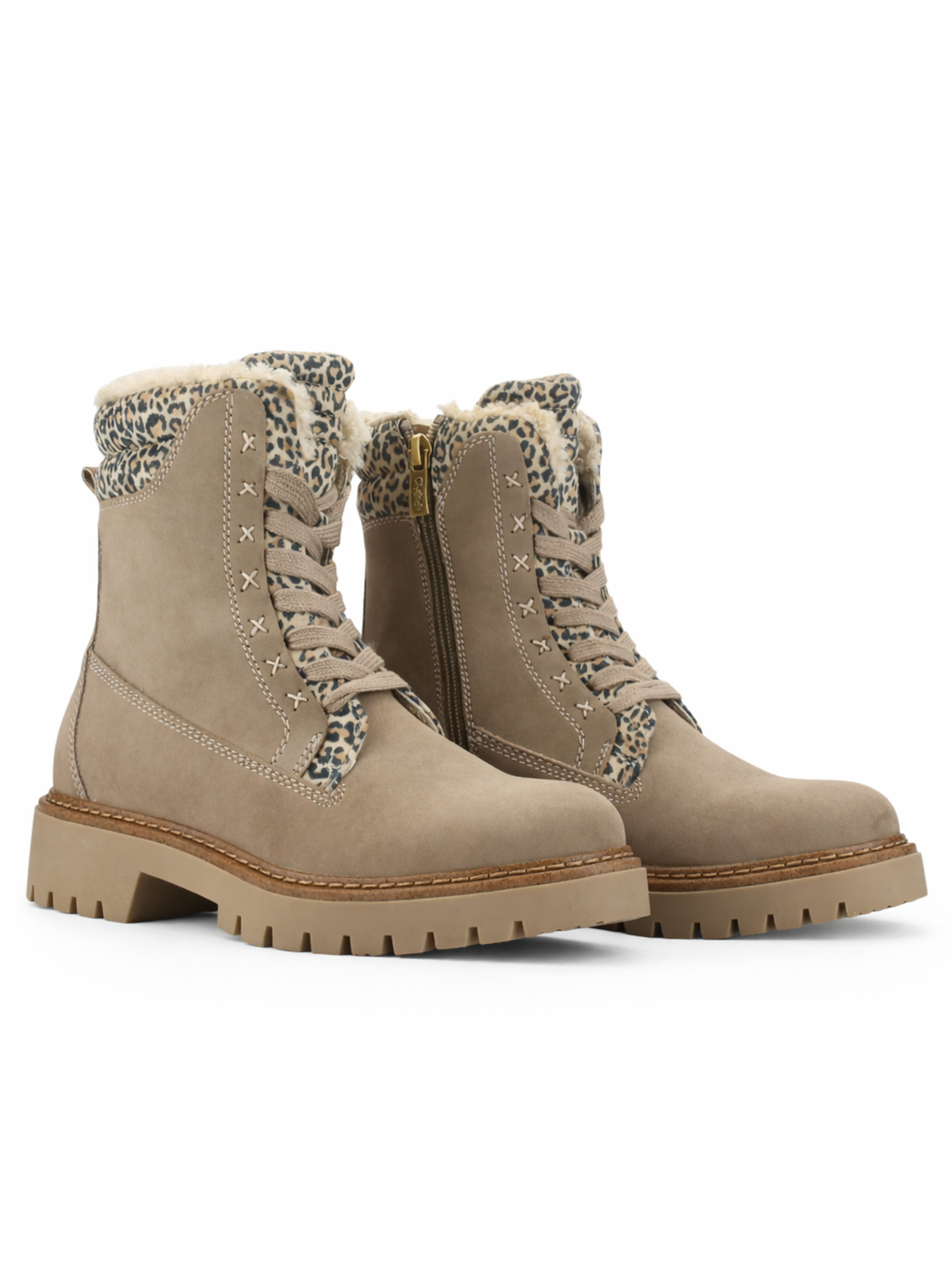 Botin Beige Mujer Casual Chalada Torino-4