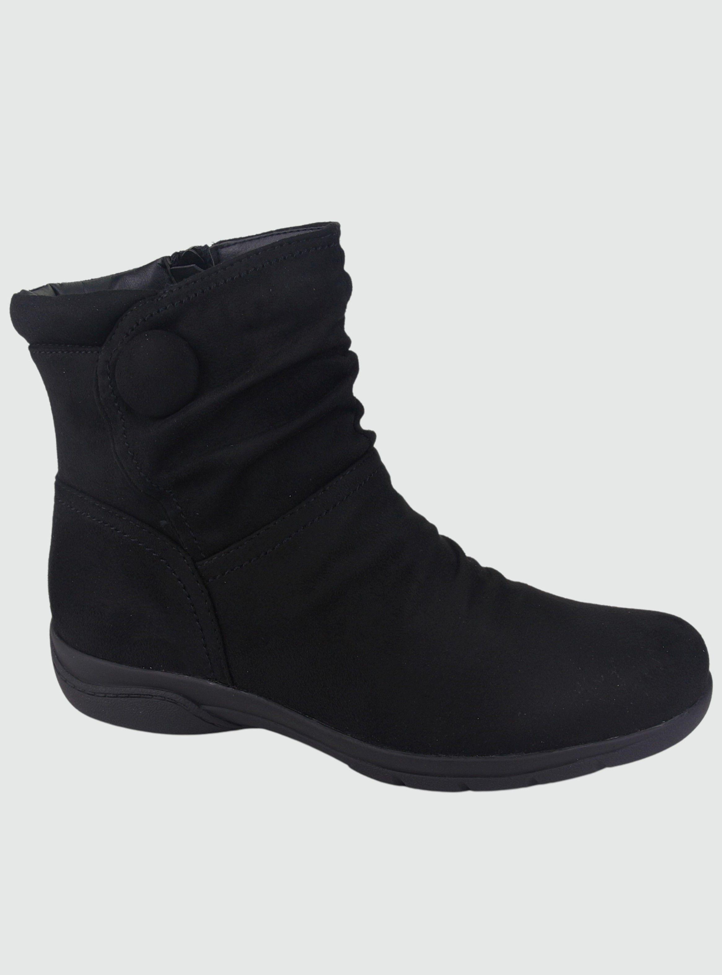 Botin Chalada Mujer Fom-20 Negro Comfort-0