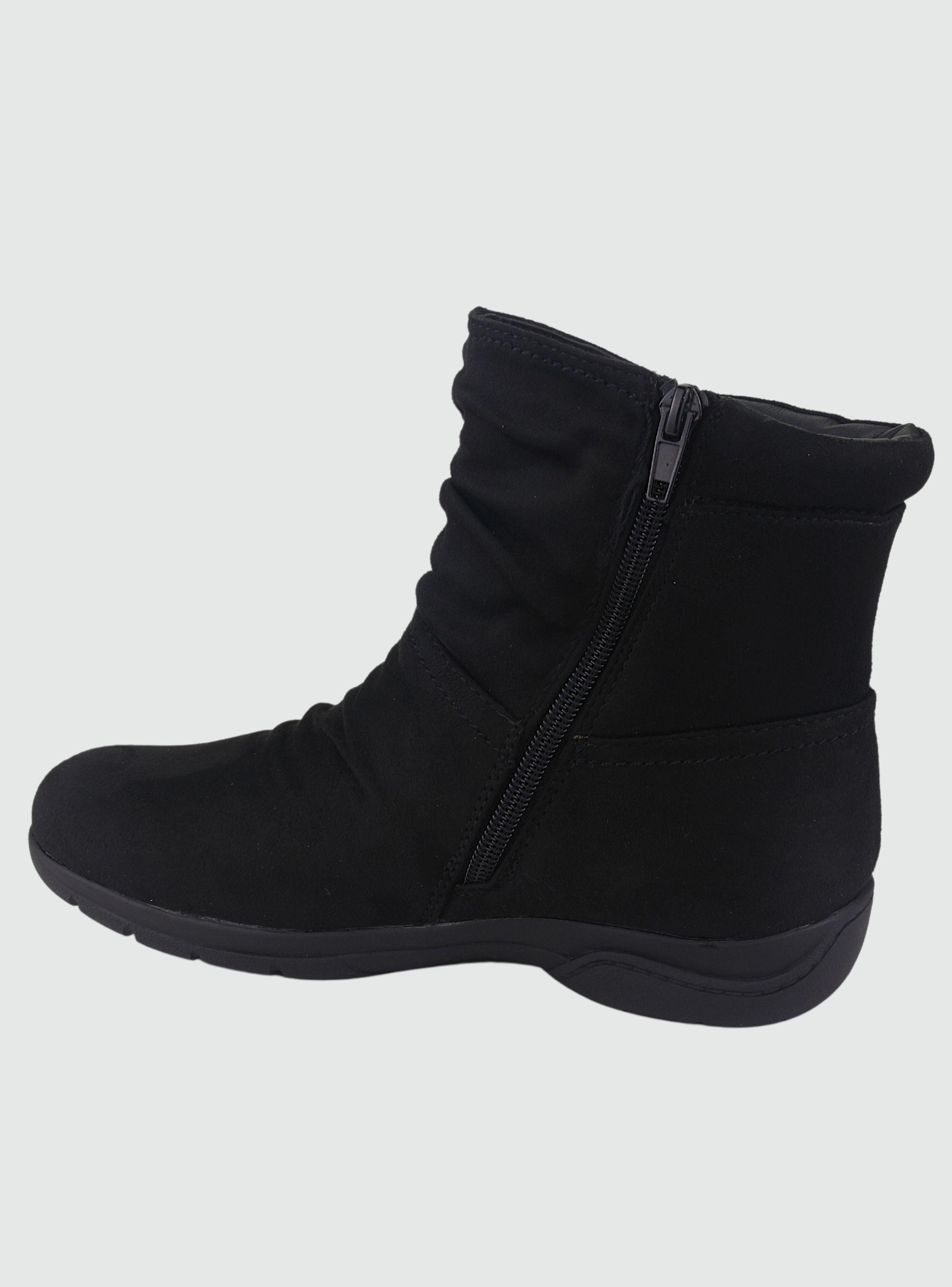 Botin Chalada Mujer Fom-20 Negro Comfort-1
