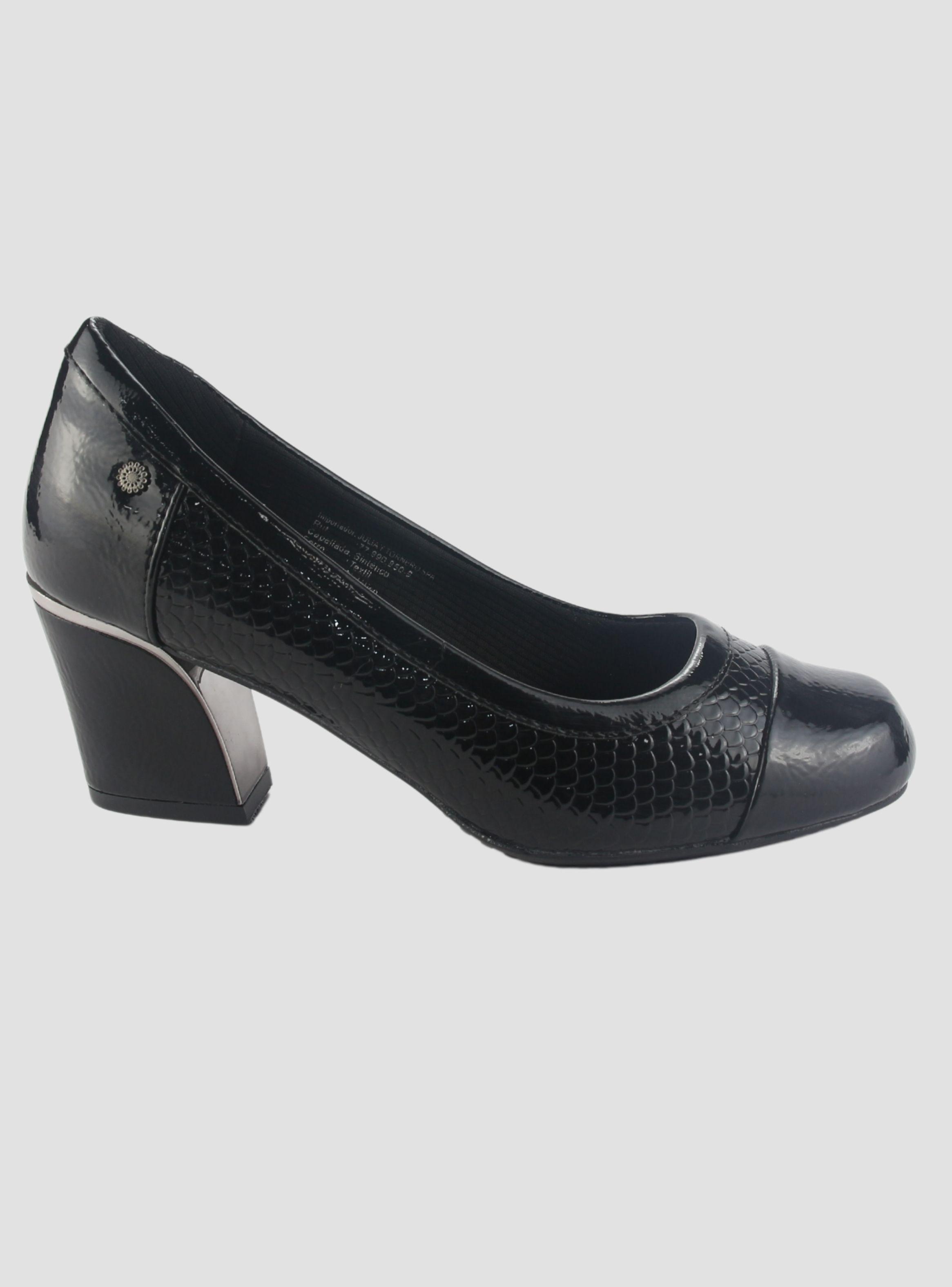 Zapato Chalada Mujer Carol-5 Negro Casual-0