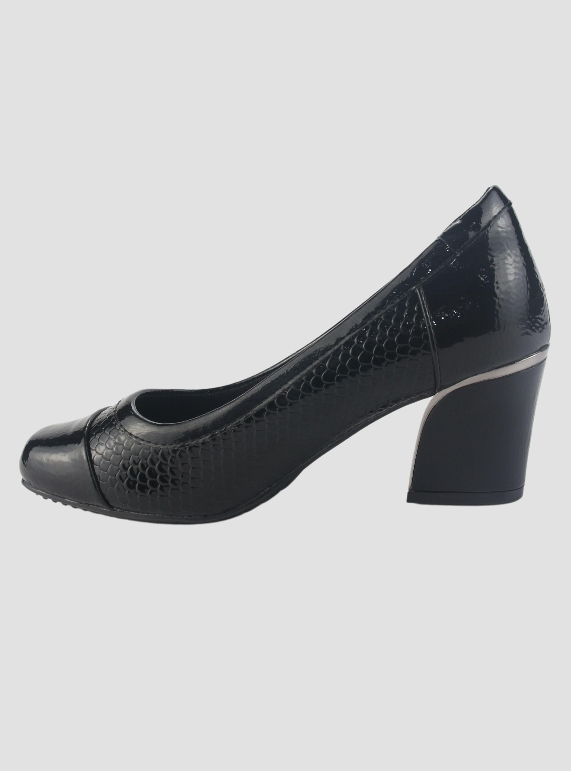 Zapato Chalada Mujer Carol-5 Negro Casual-1