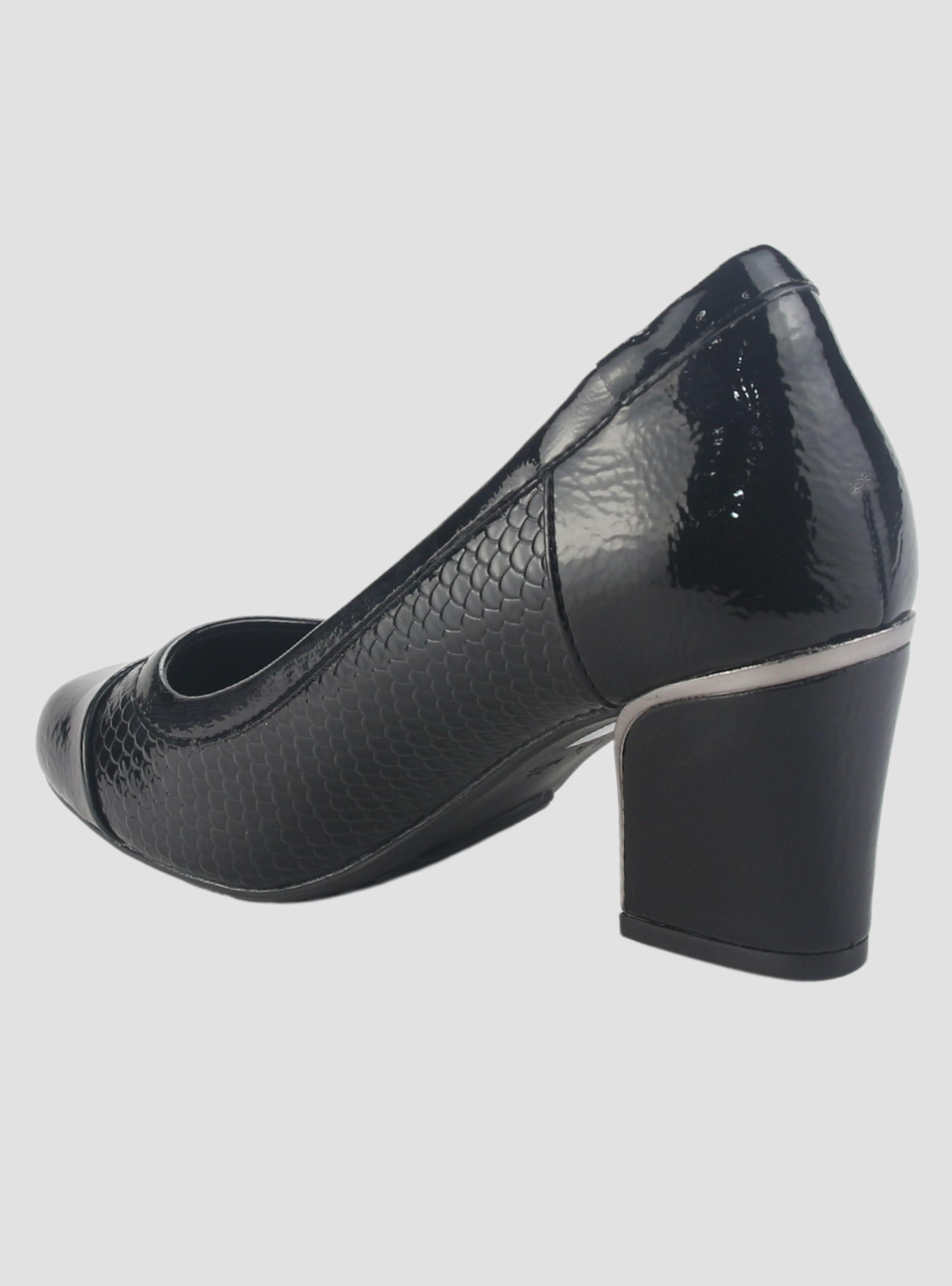 Zapato Chalada Mujer Carol-5 Negro Casual-3