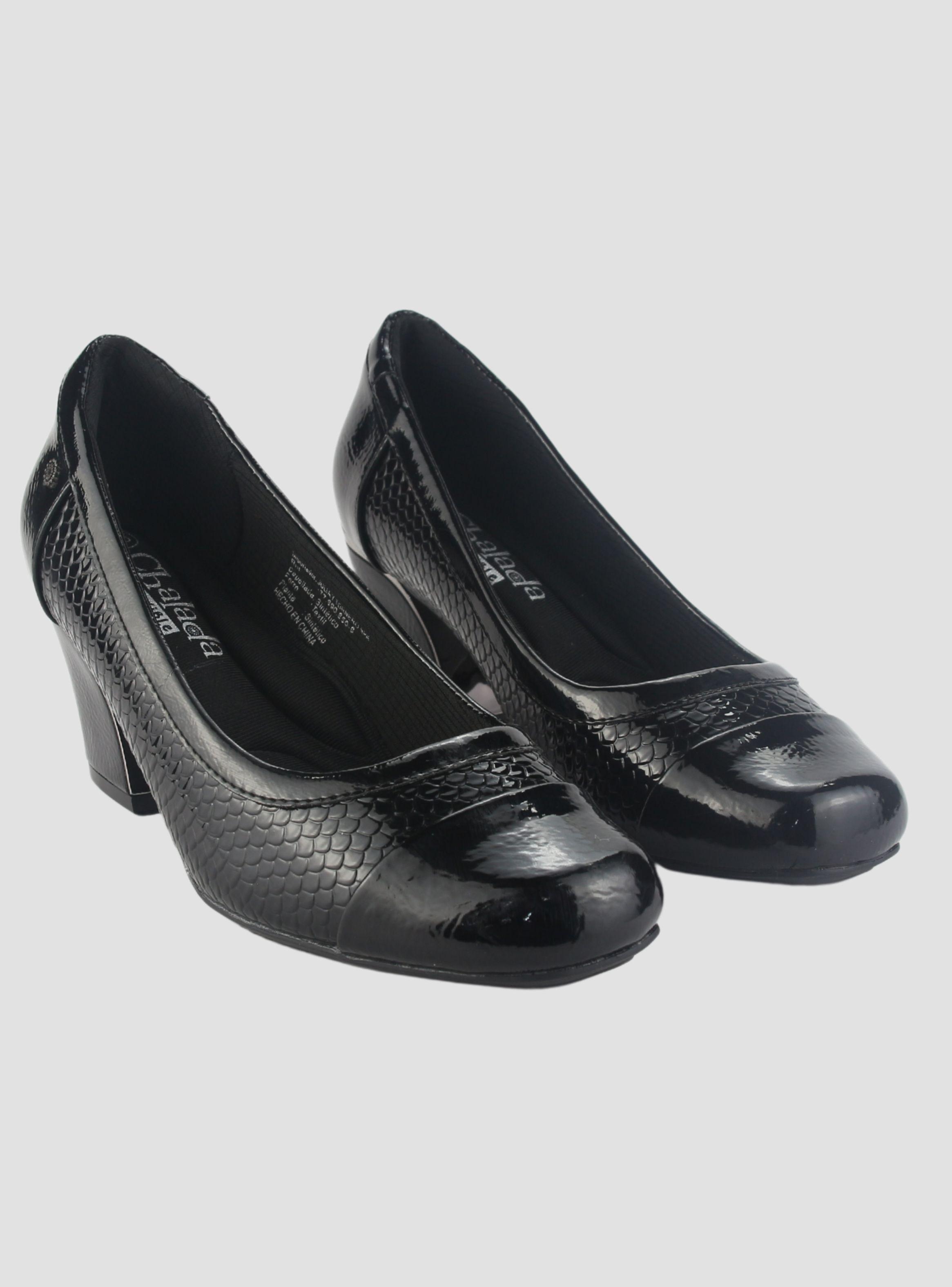 Zapato Chalada Mujer Carol-5 Negro Casual-4