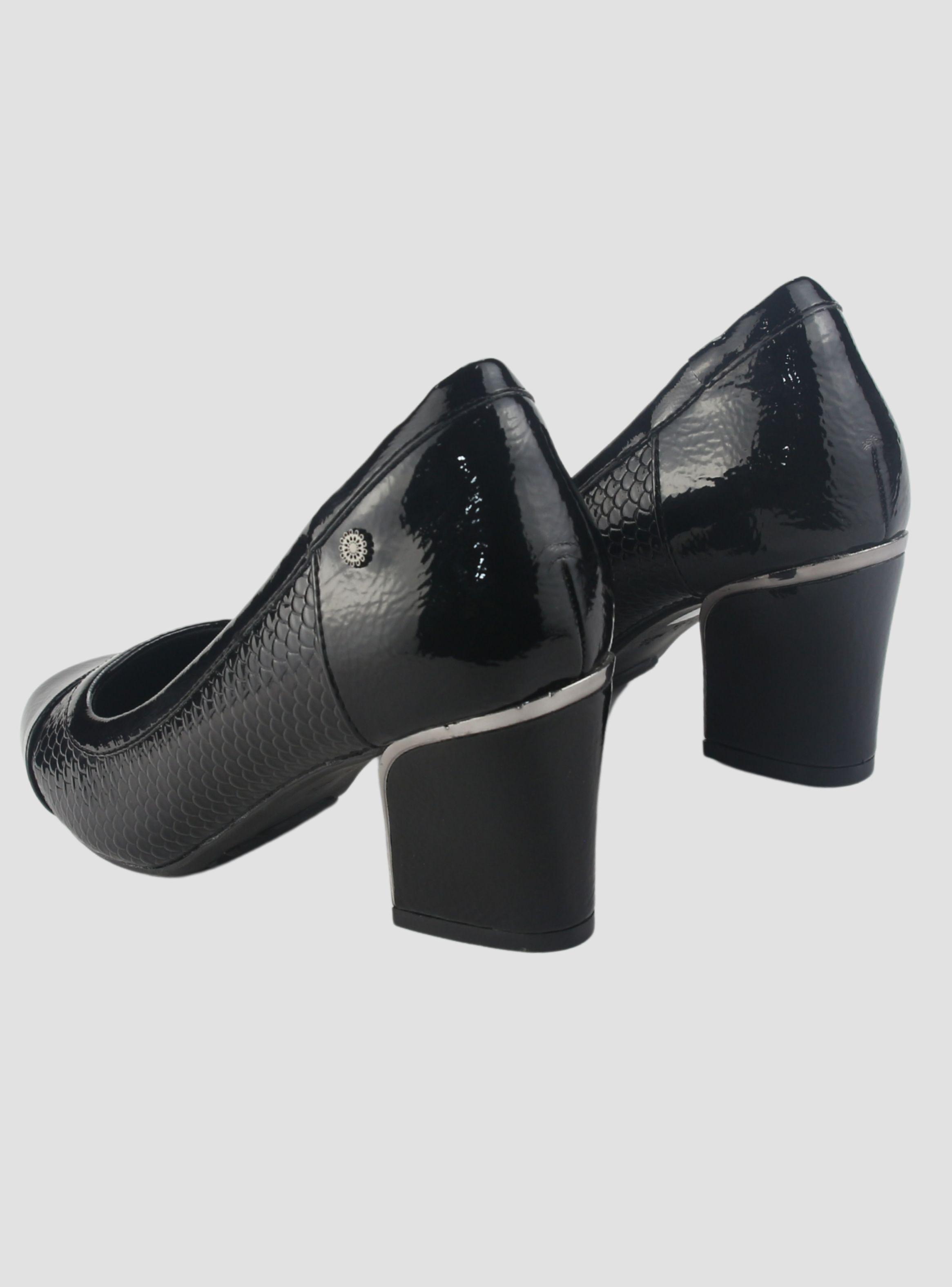 Zapato Chalada Mujer Carol-5 Negro Casual-5