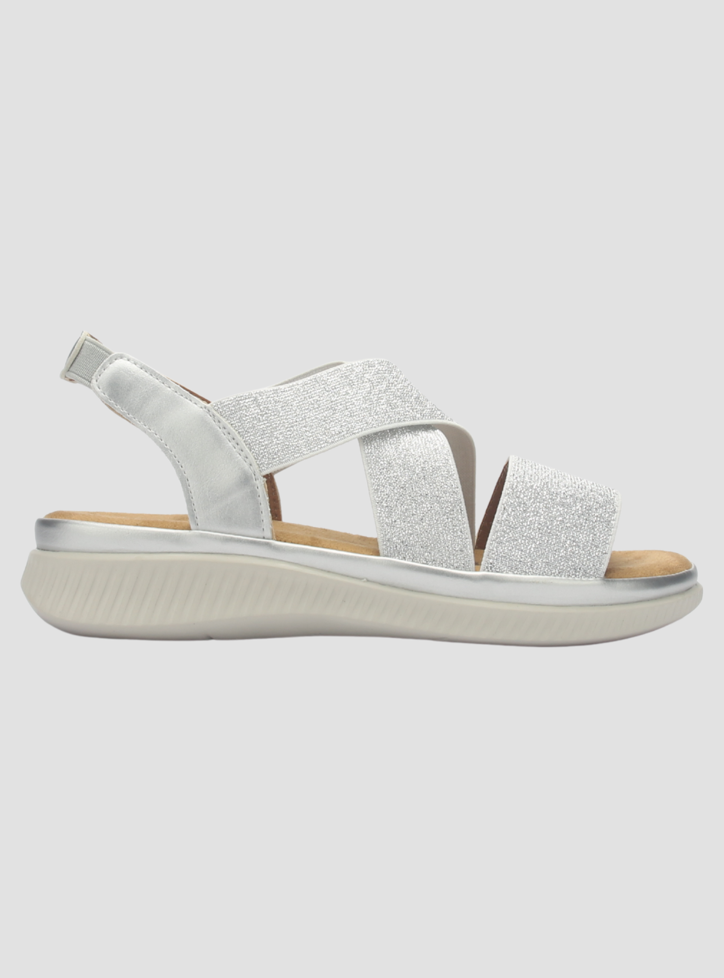 Sandalia Mujer Chalada Malibu-1 Plateado Casual-0