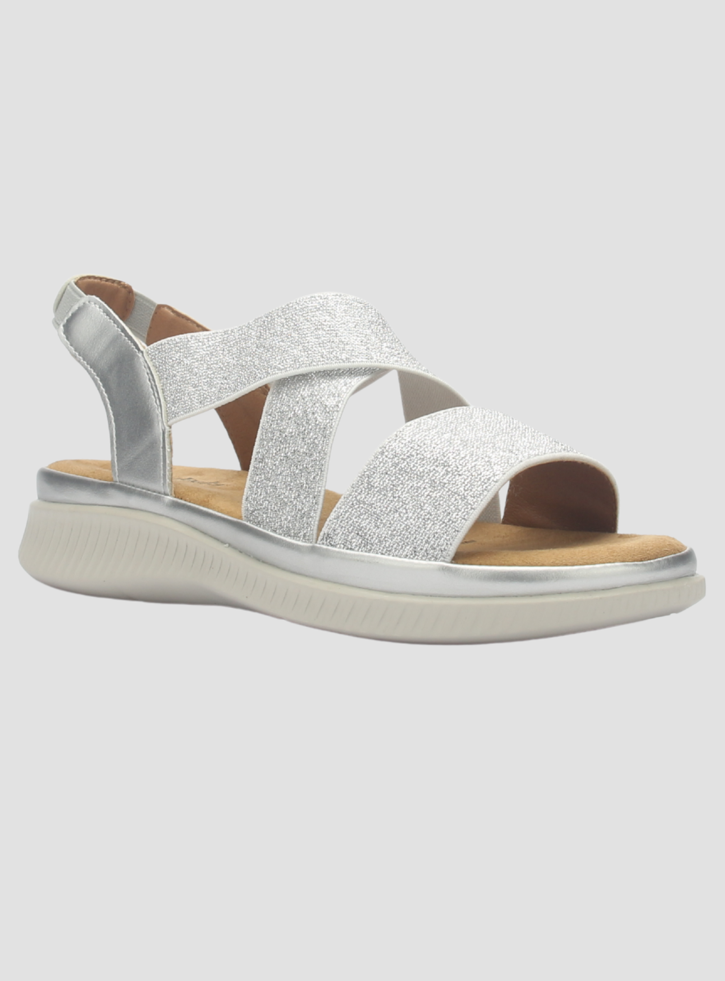Sandalia Mujer Chalada Malibu-1 Plateado Casual-2