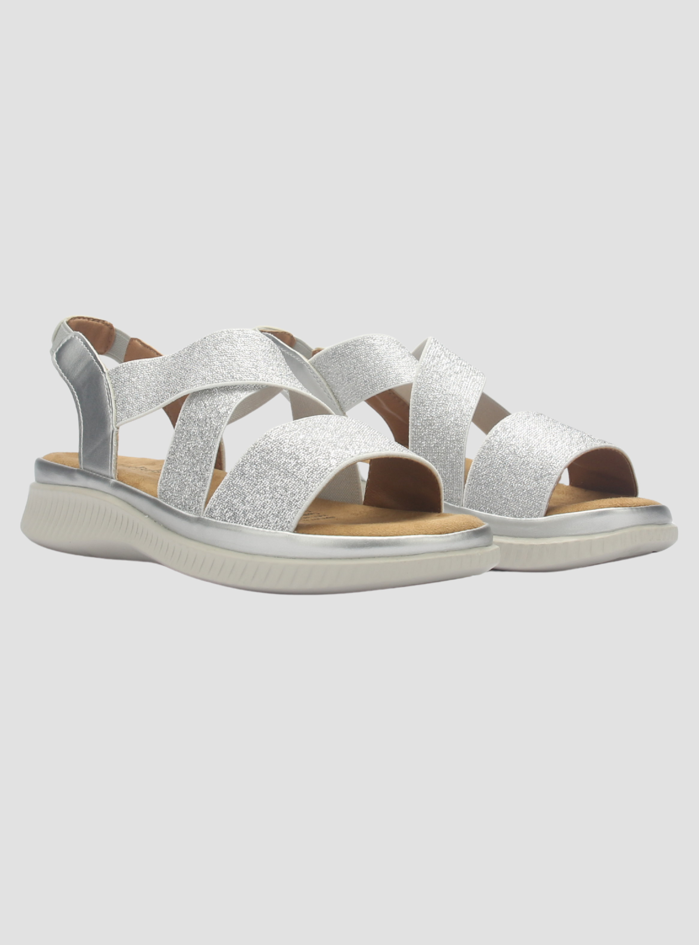 Sandalia Mujer Chalada Malibu-1 Plateado Casual-4