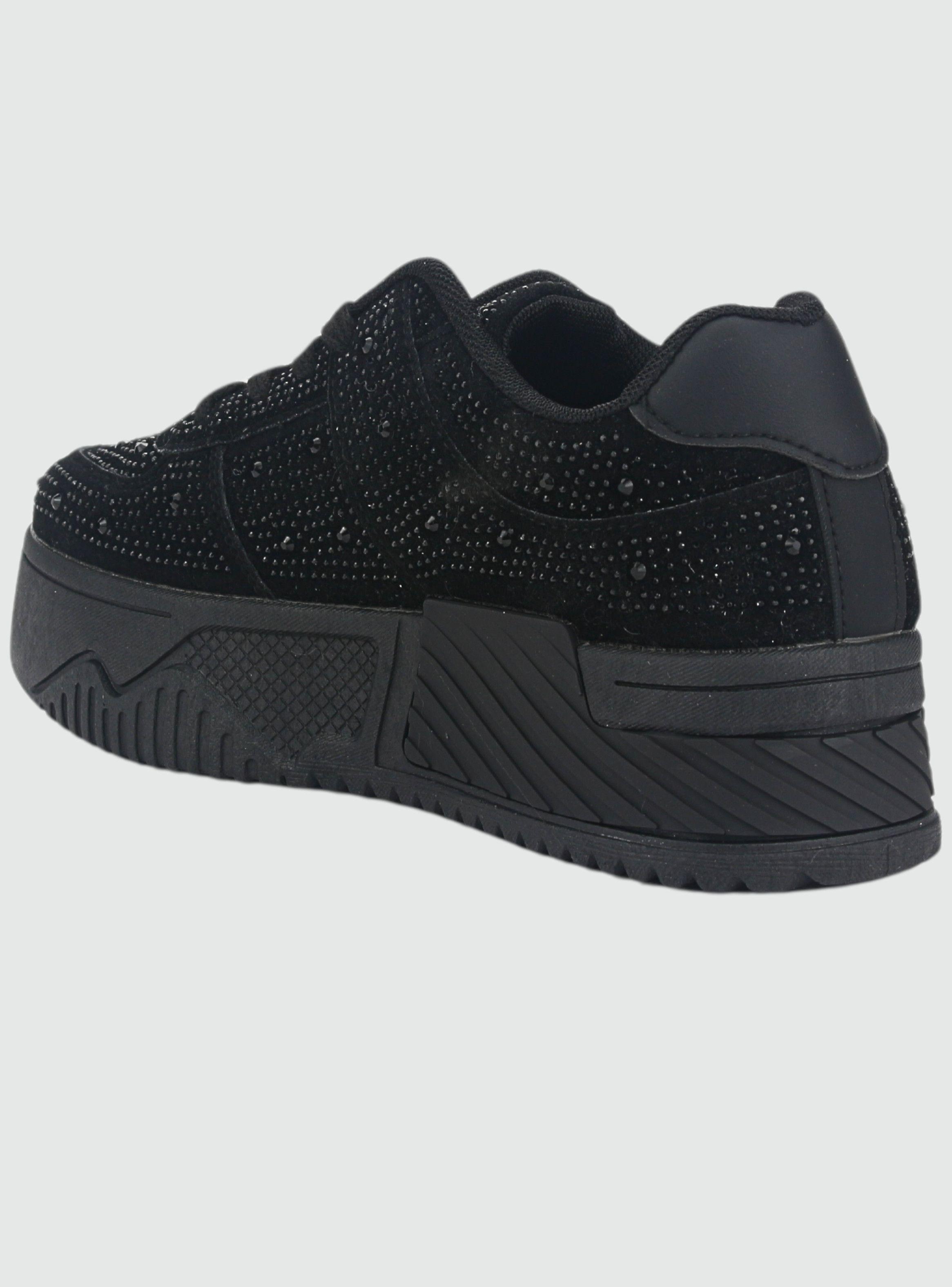 Zapatilla Chalada Mujer Mind-1 Negro Urbano-3