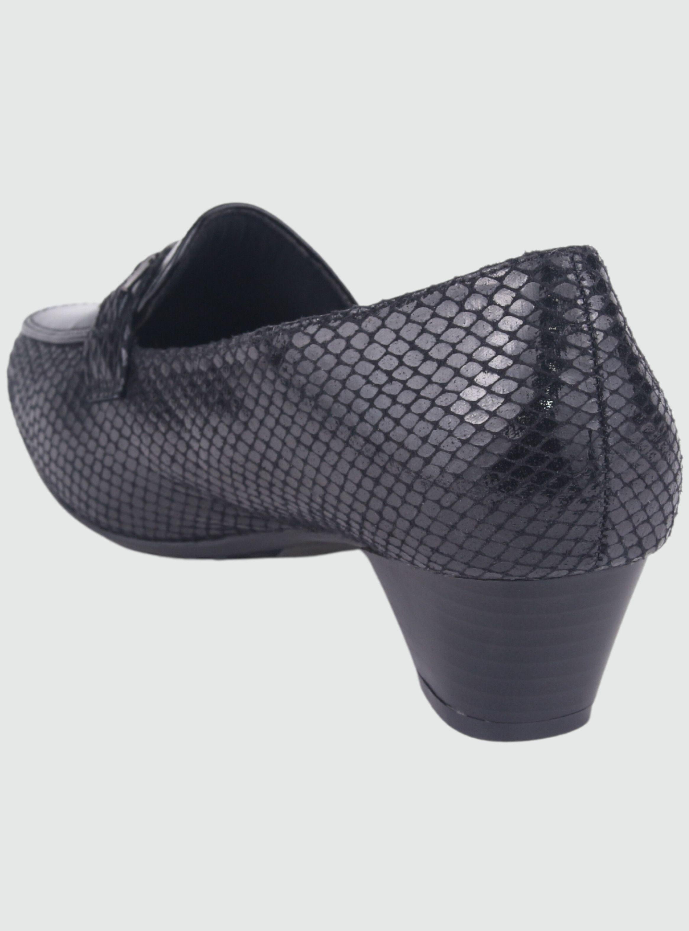 Zapato Chalada Mujer Flexi-3 Negro Casual-3