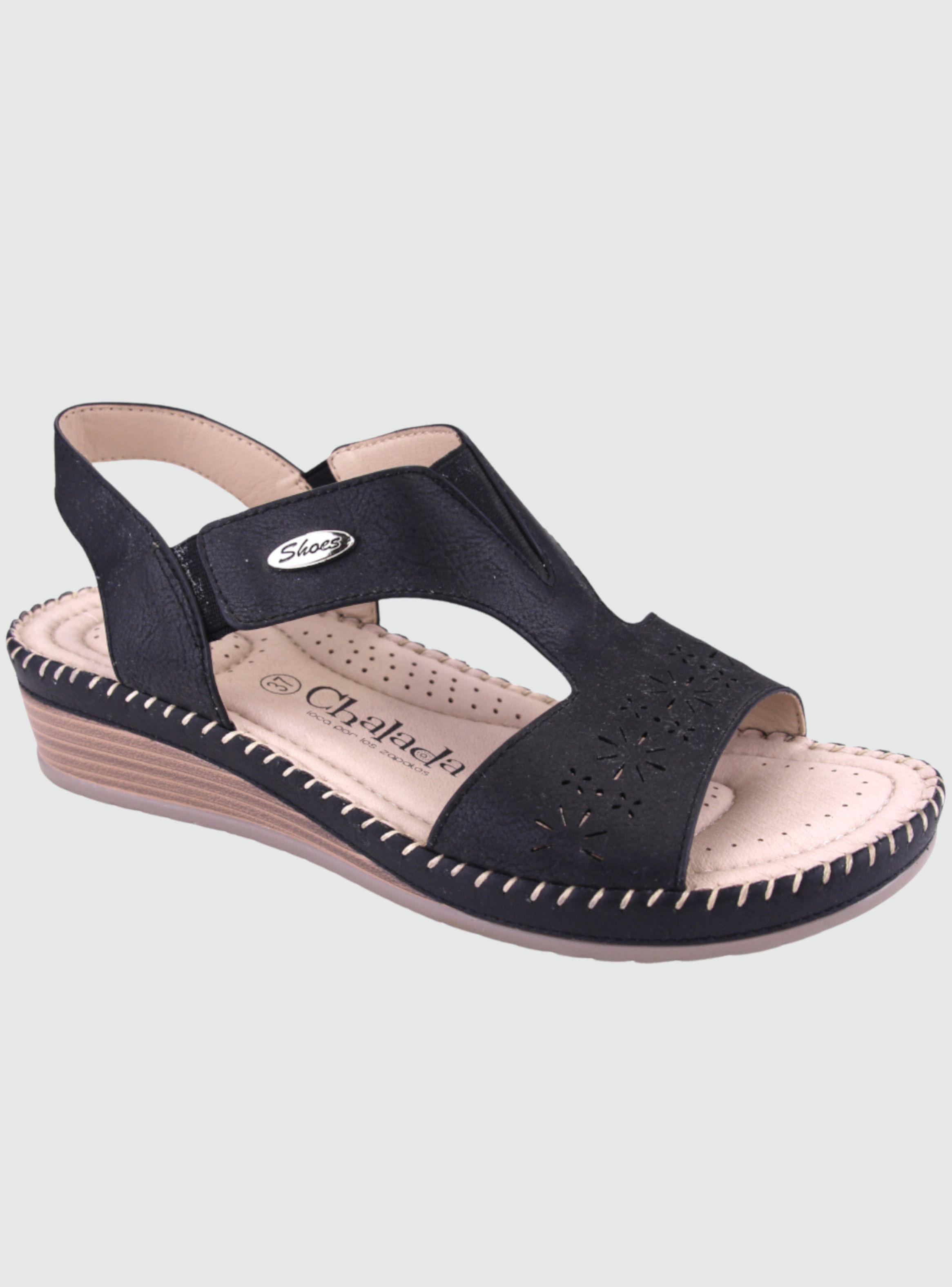 Sandalia Chalada Mujer Alba-3 Negro Moda-0