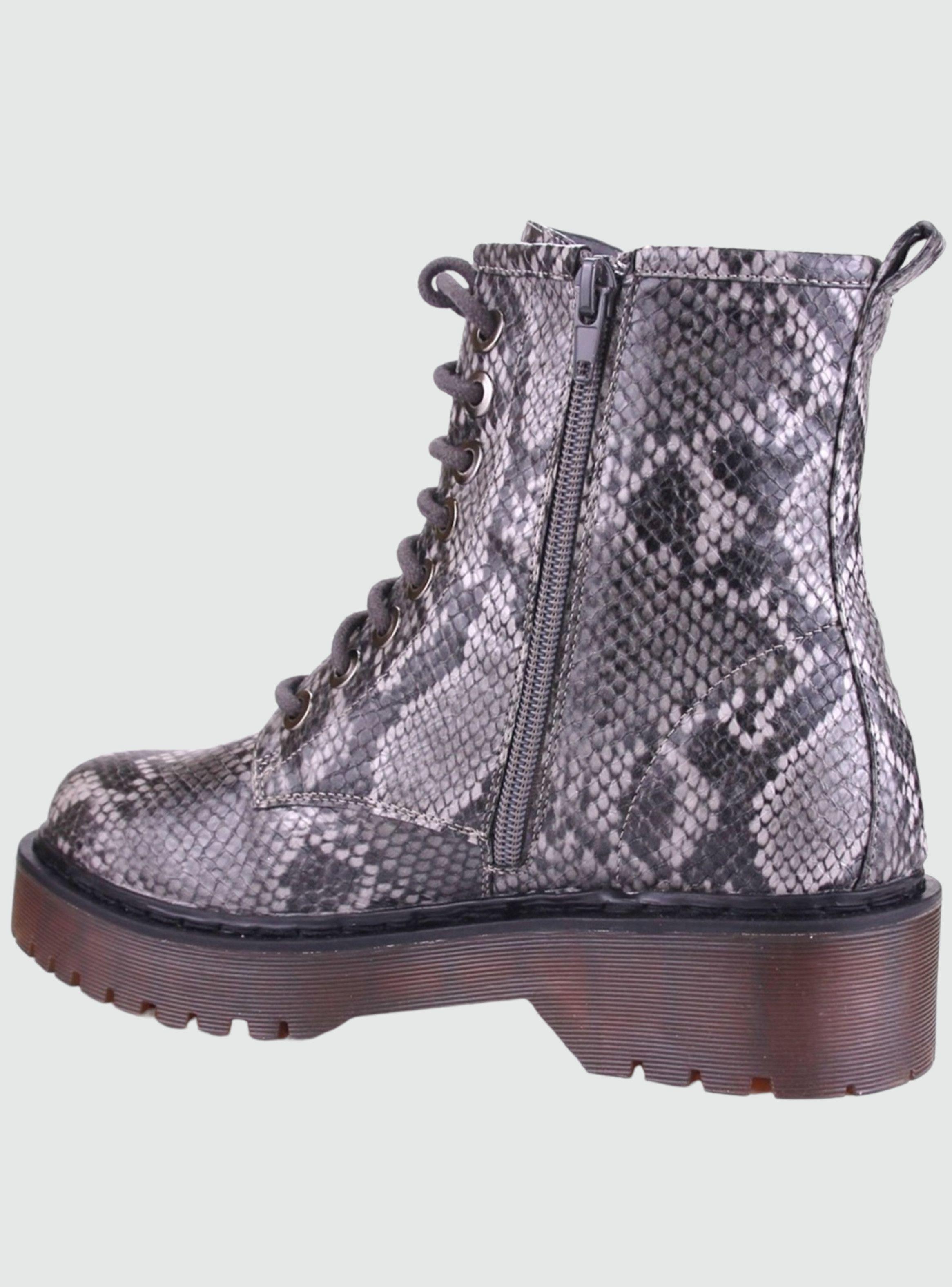 Botin Chalada Mujer Mad-65 Gris Moda-1
