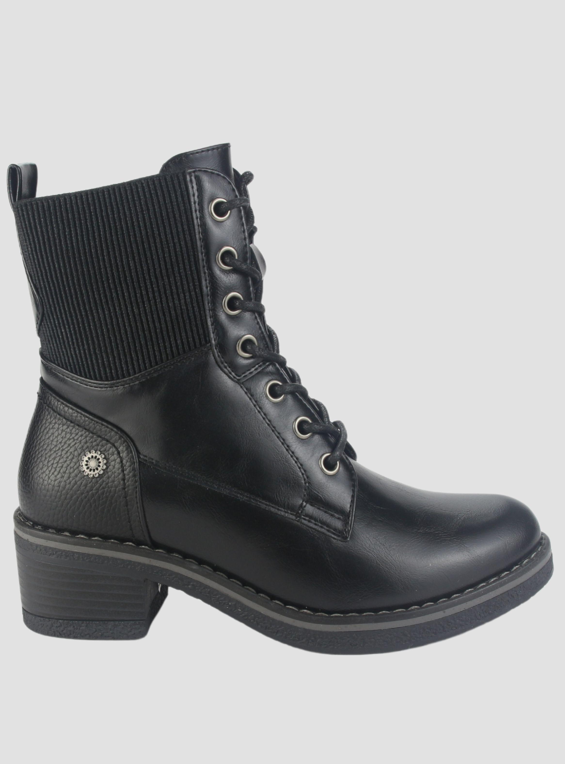Botin Chalada Mujer Brike-2 Negro Casual-0