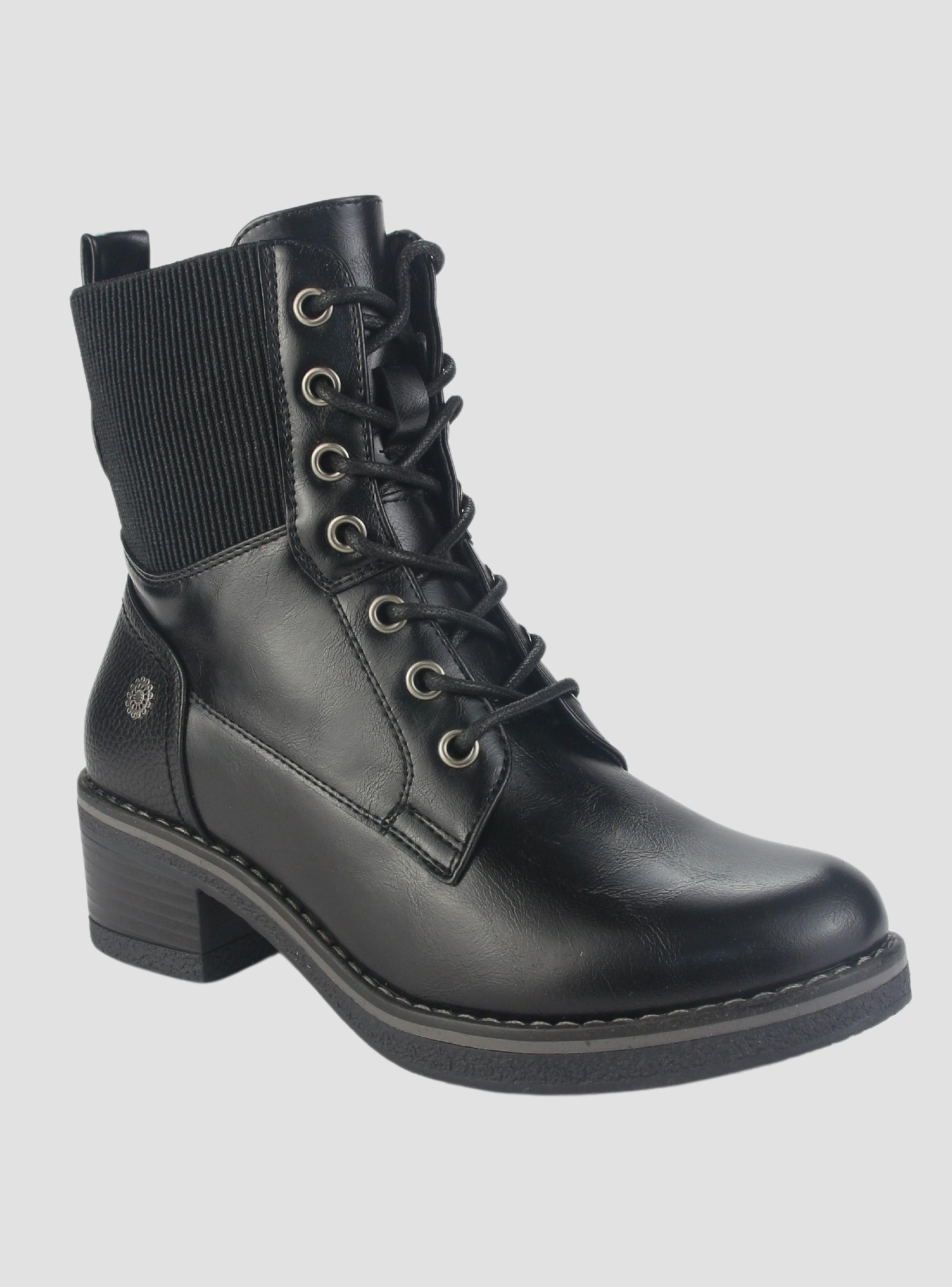Botin Chalada Mujer Brike-2 Negro Casual-2