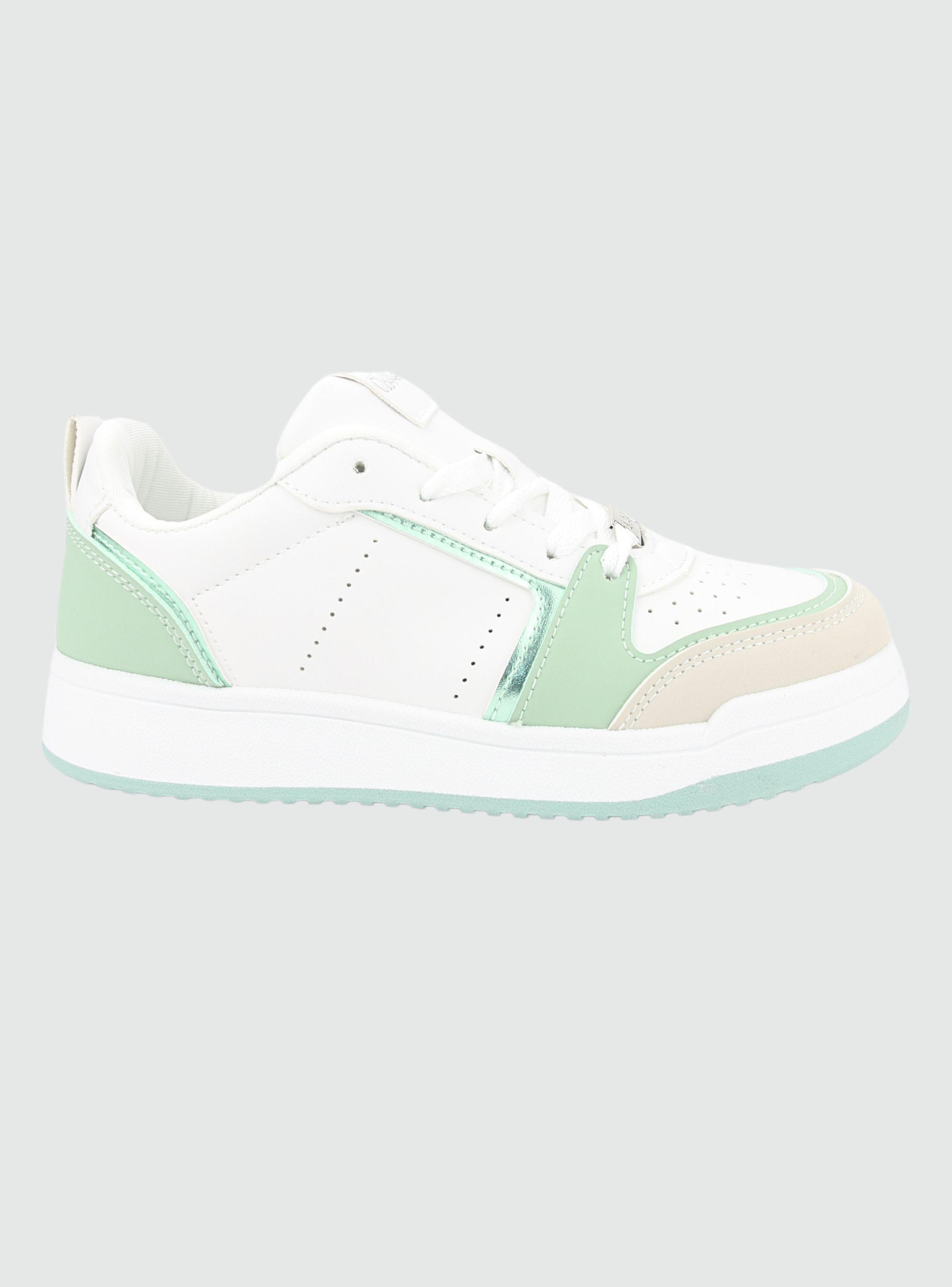 Zapatilla Chalada Mujer Juve-3 Blanco Menta Urbano-0