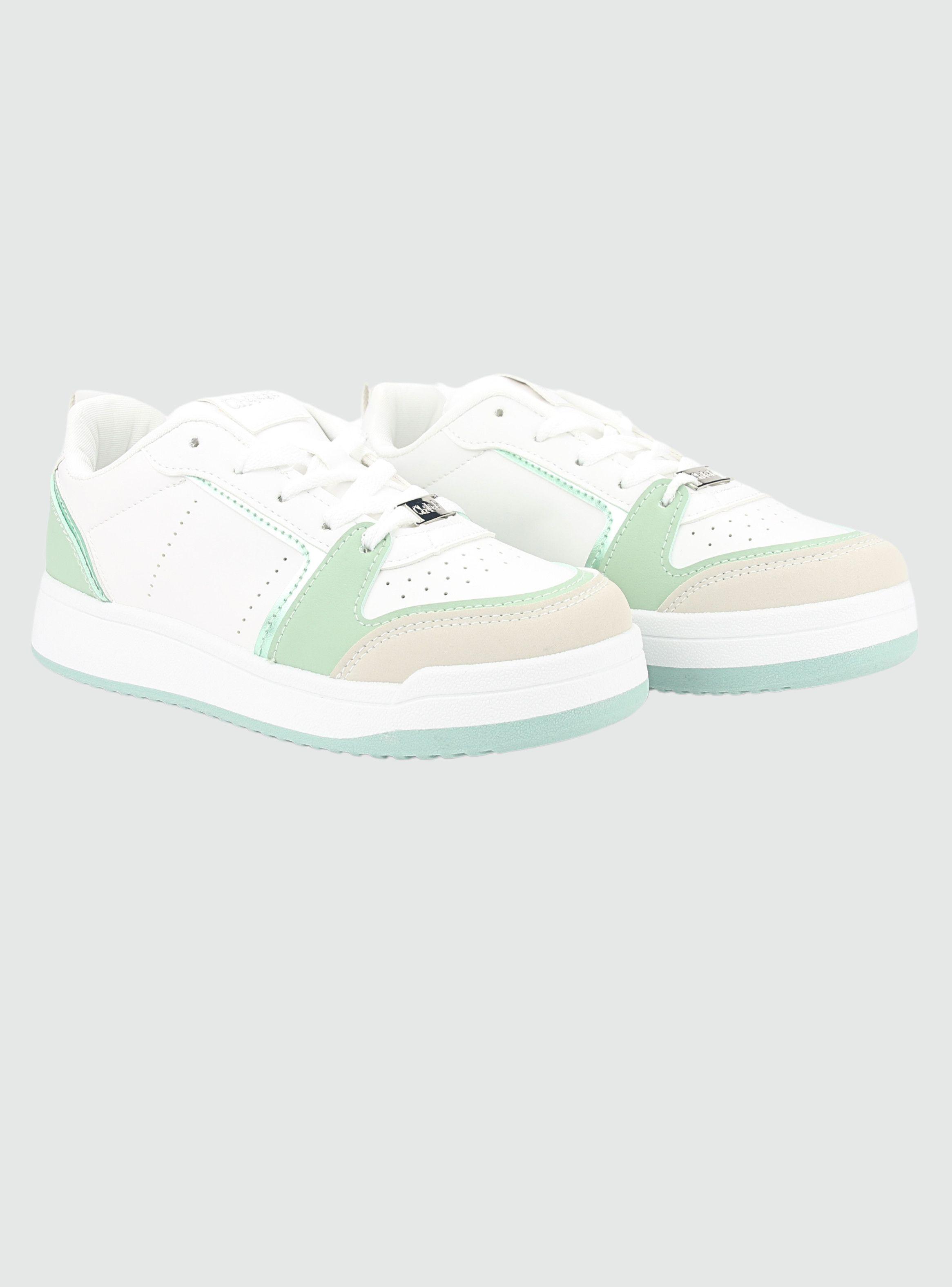 Zapatilla Chalada Mujer Juve-3 Blanco Menta Urbano-4