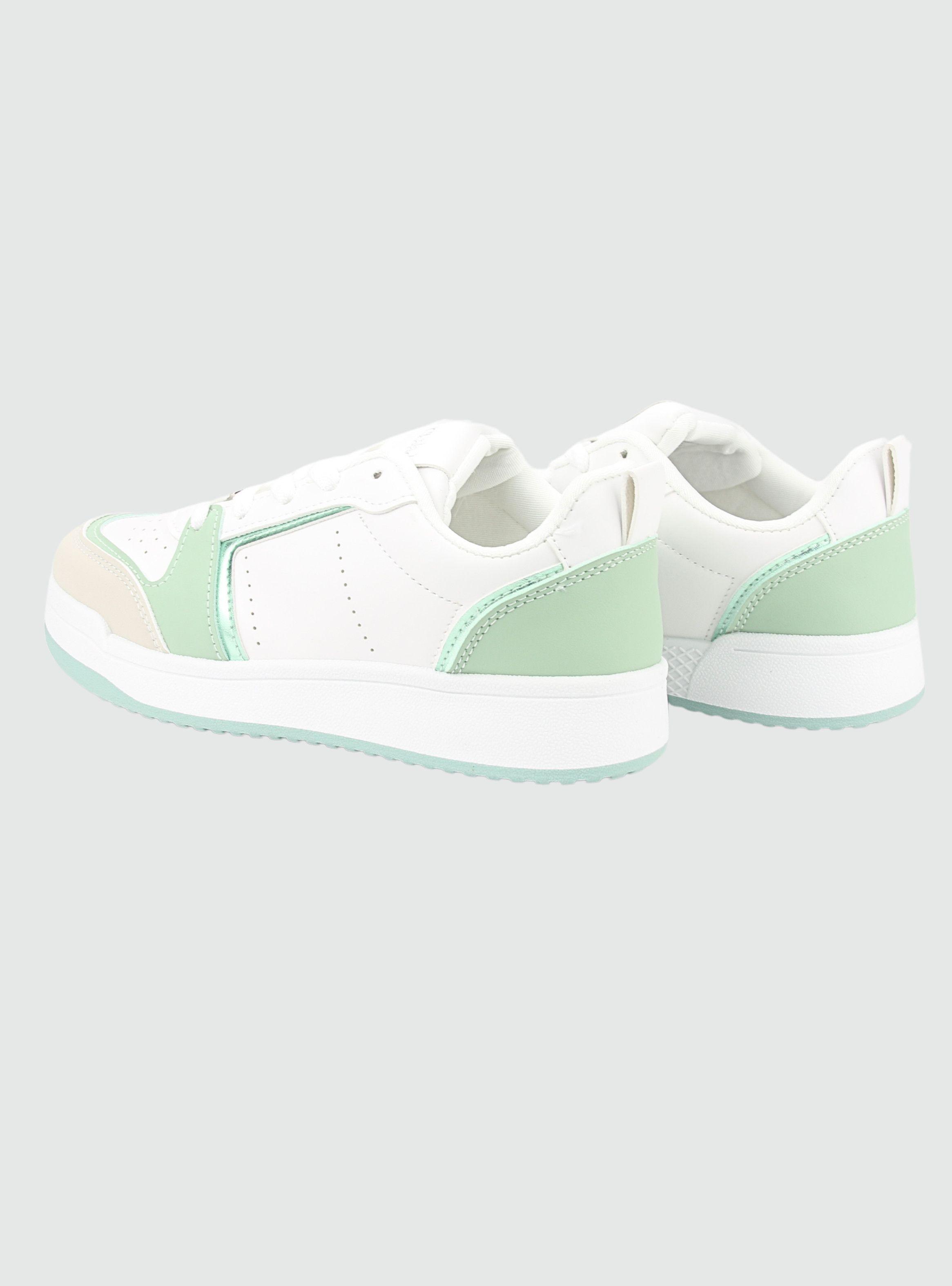 Zapatilla Chalada Mujer Juve-3 Blanco Menta Urbano-5