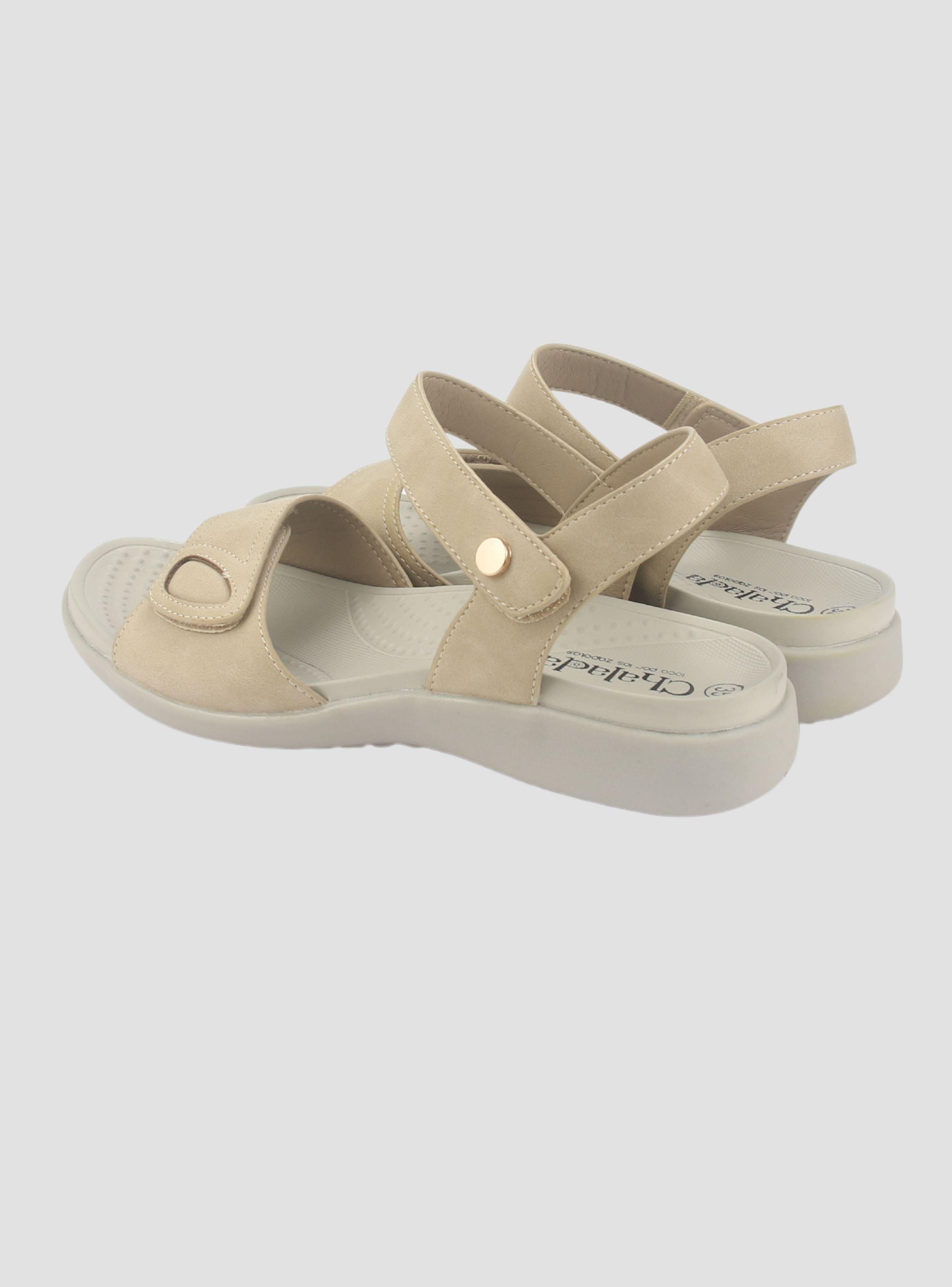 Sandalia Chalada Mujer Elsa-20 Beige Casual-5