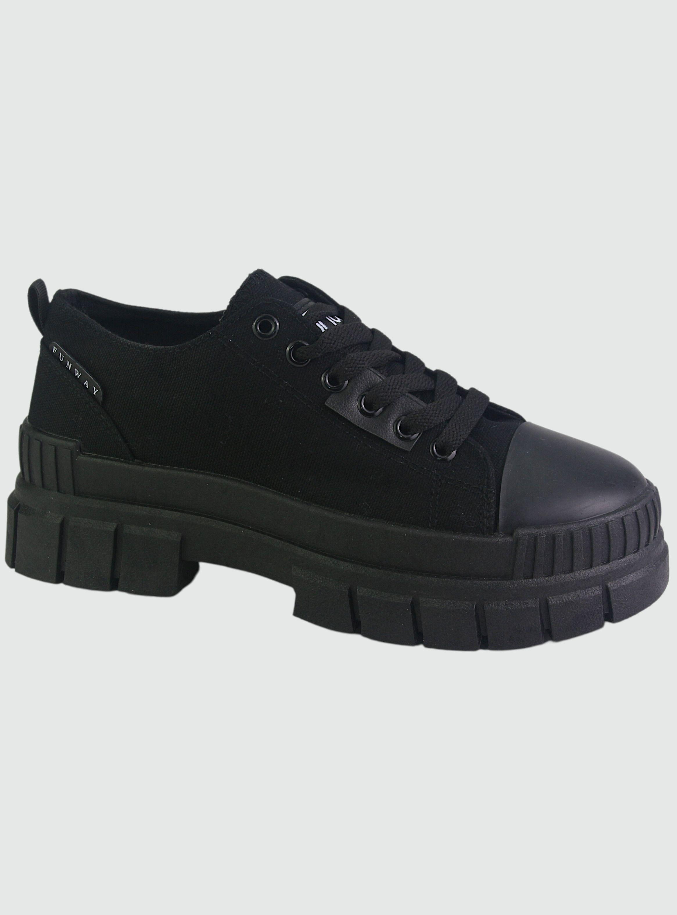 Zapatilla Funway Mujer Best-2 Negro Urbano-0