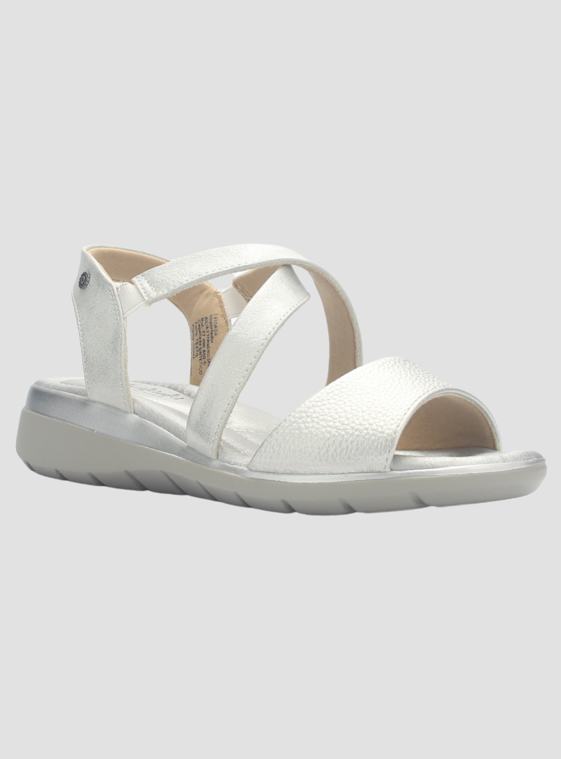 Sandalia Mujer Chalada Floro-6 Plateado Casual-2
