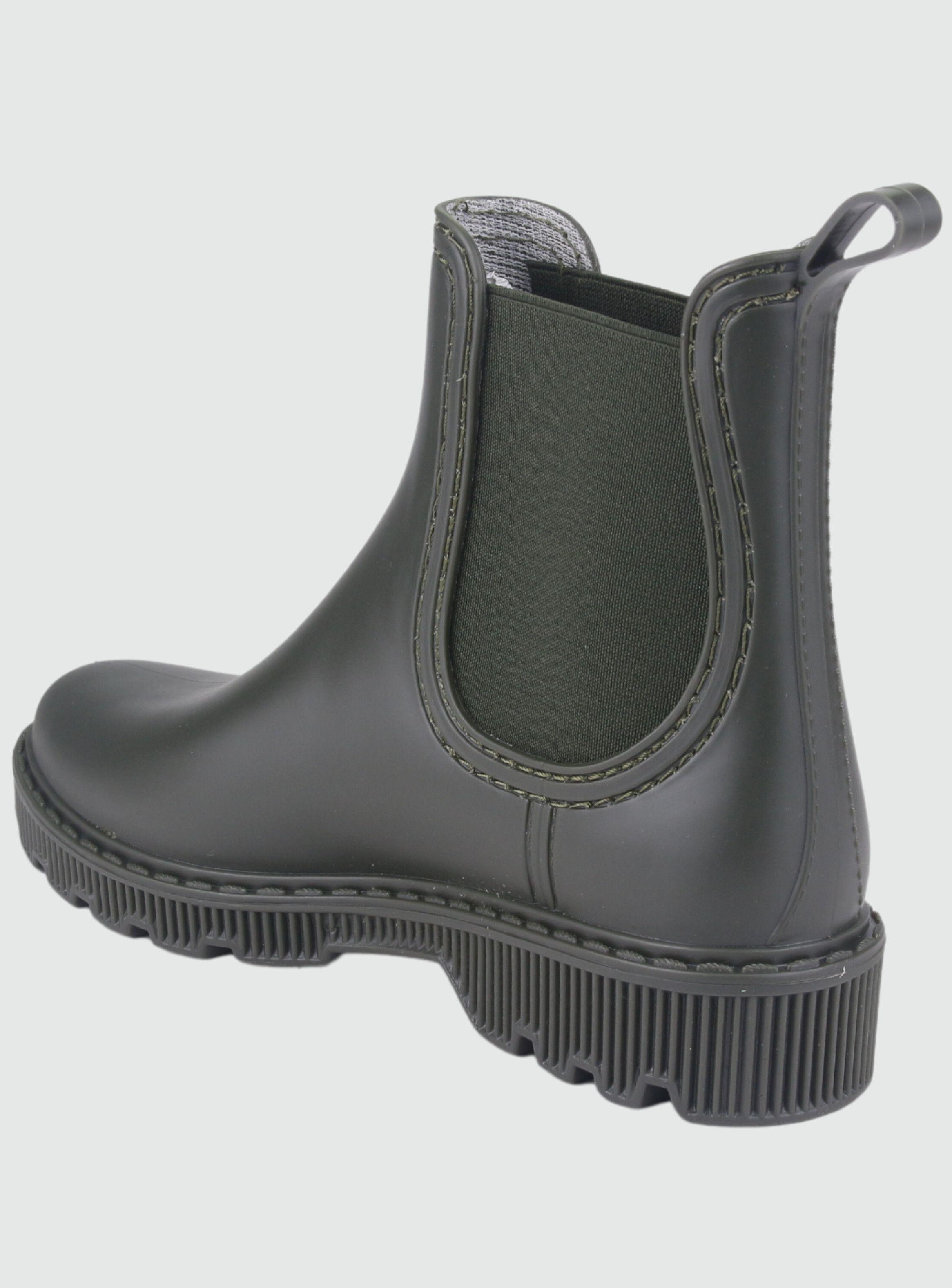 Botin Chalada Mujer Rain-1 Oliva Casual-3