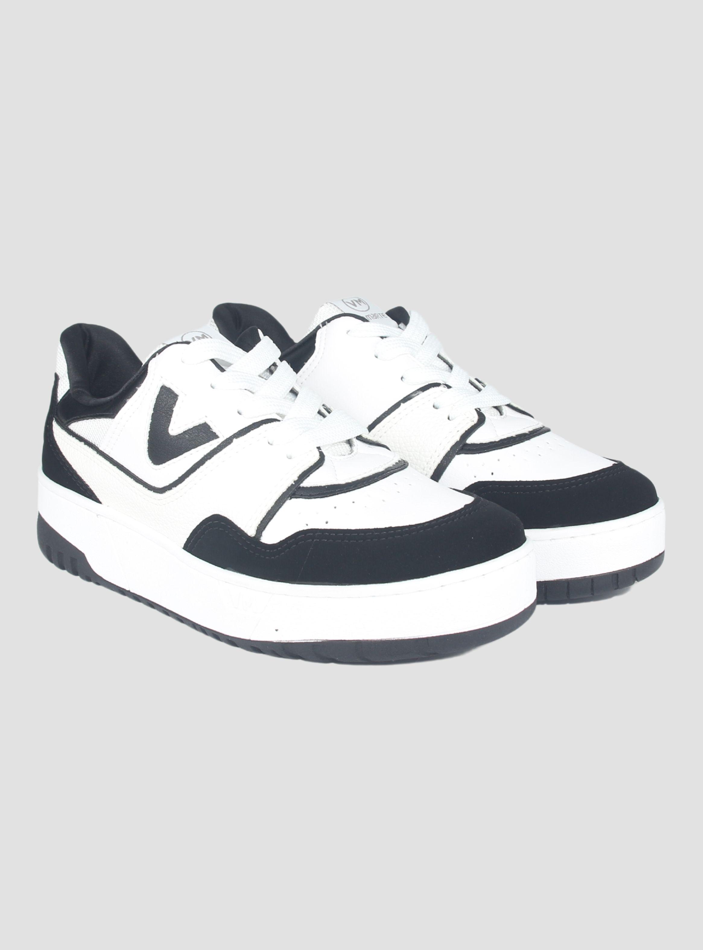 Zapatilla Via Marte Mujer 042-001-01 Blanco Casual-4