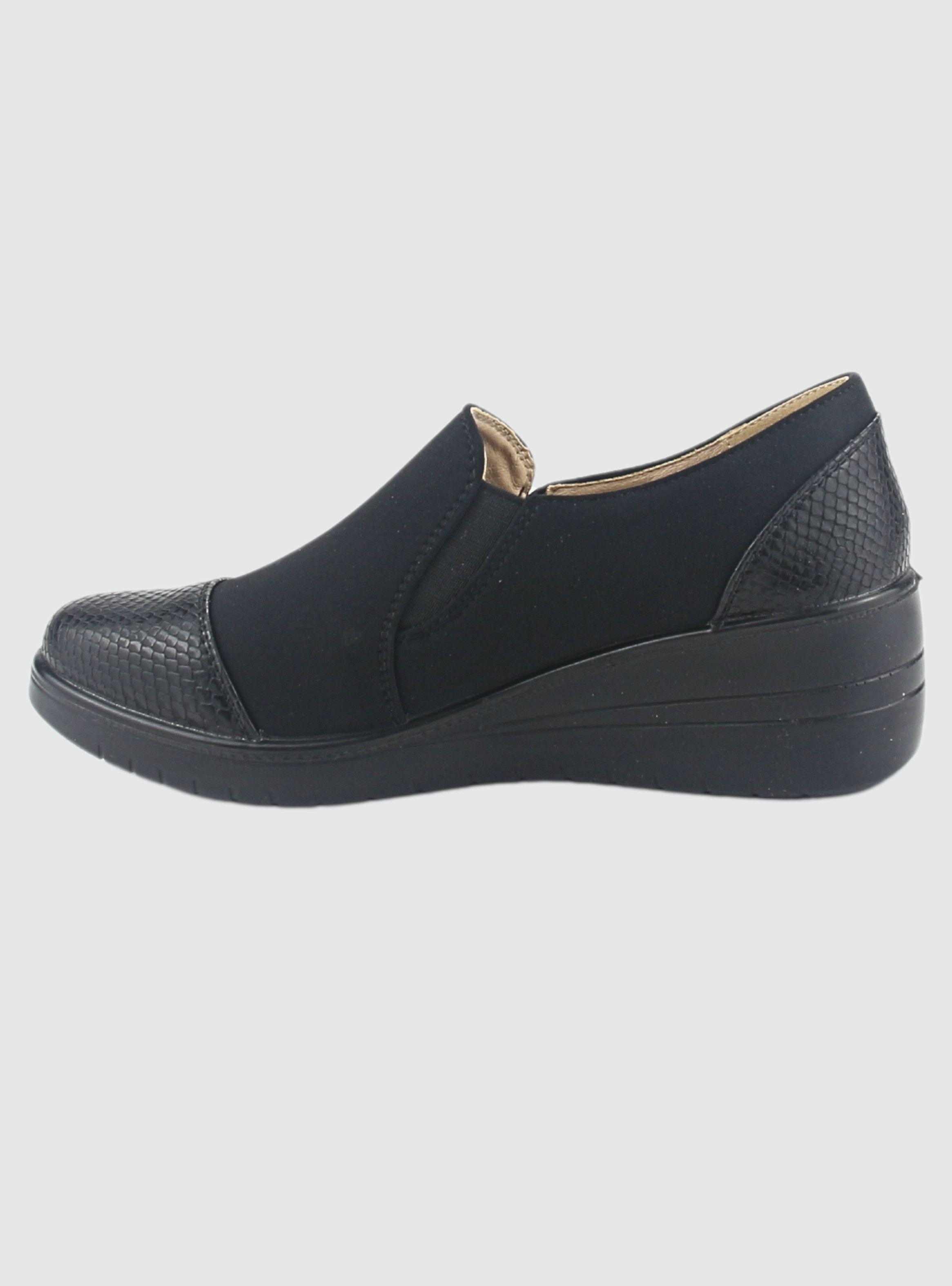 Zapato Chalada Mujer Matter-16 Negro Casual-1