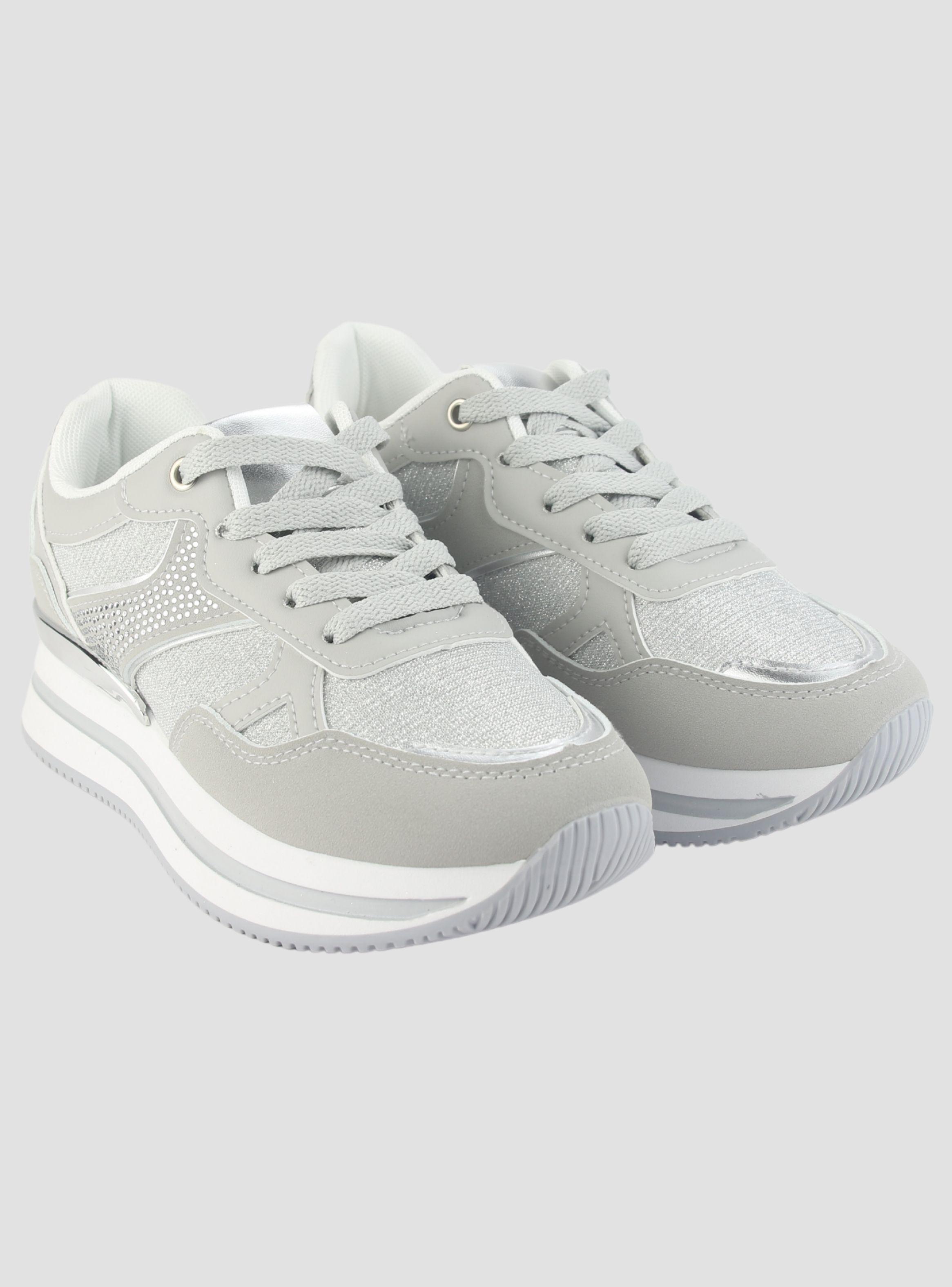 Zapatilla Chalada Mujer Jettixlow1- Plateado Urbano-4