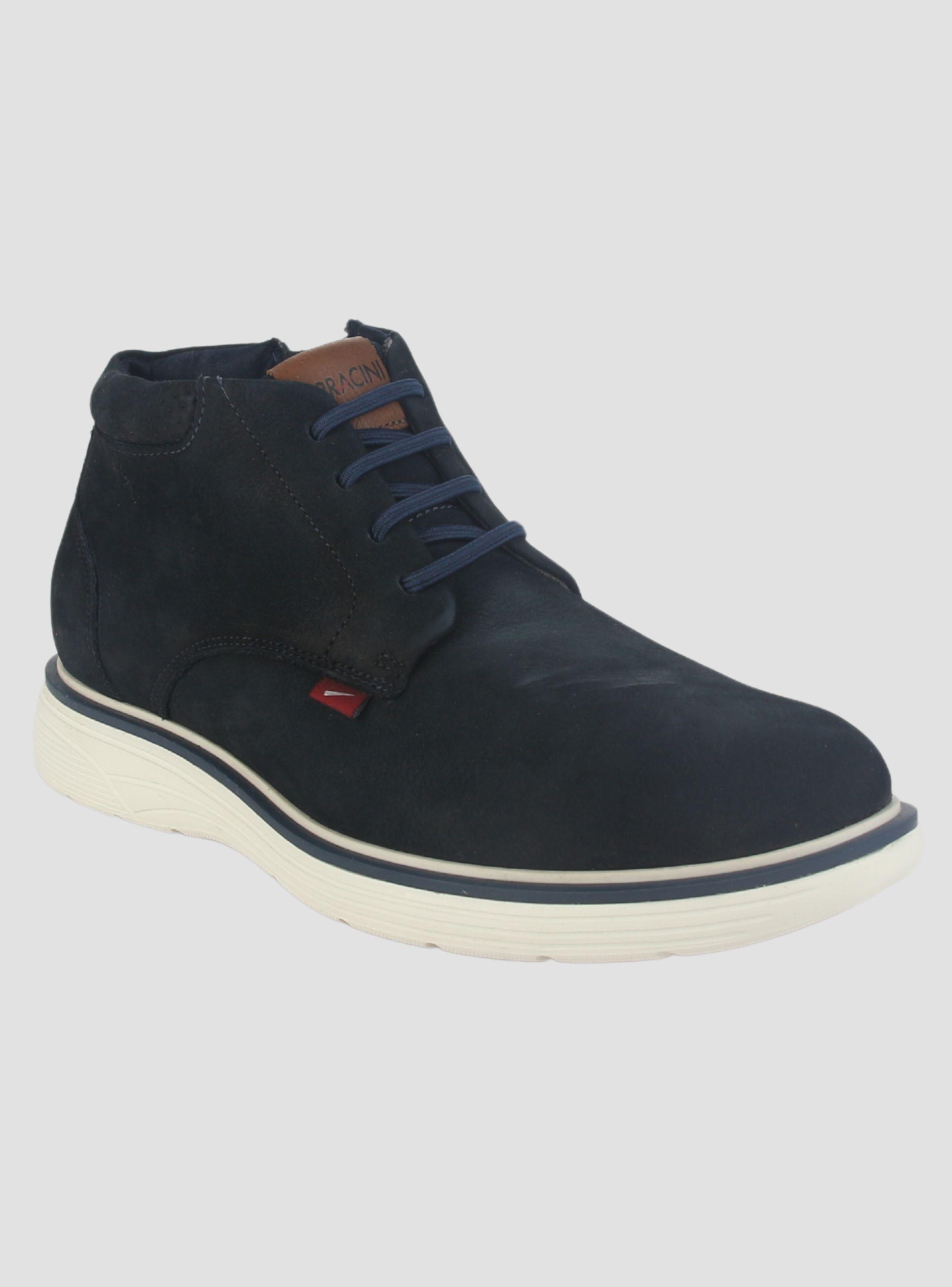 Botin Ferracini Hombre 4962 Full Rustic Azul Marino Casual-2