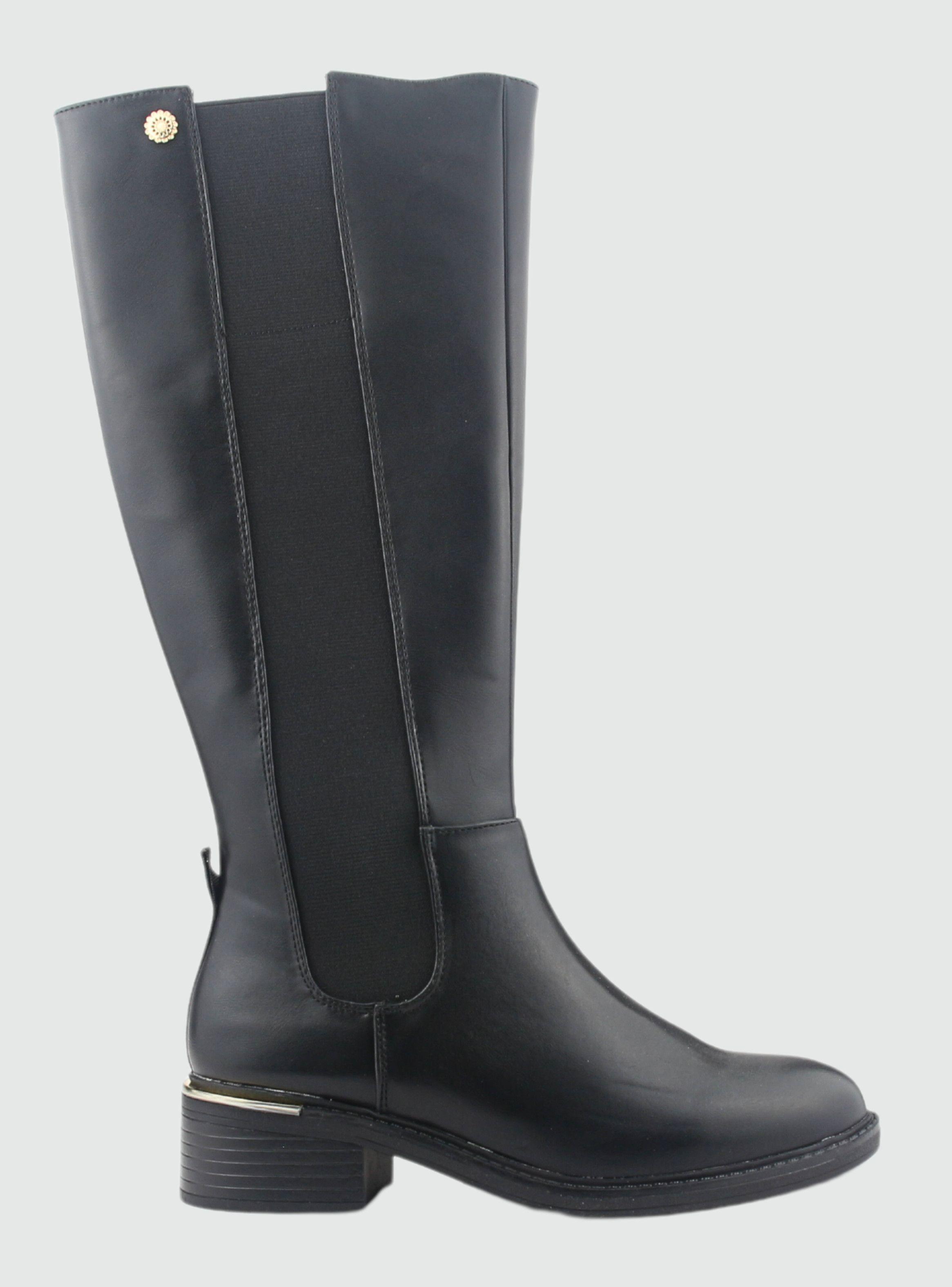 Bota Chalada Mujer Trafa-1 Negro Casual-0