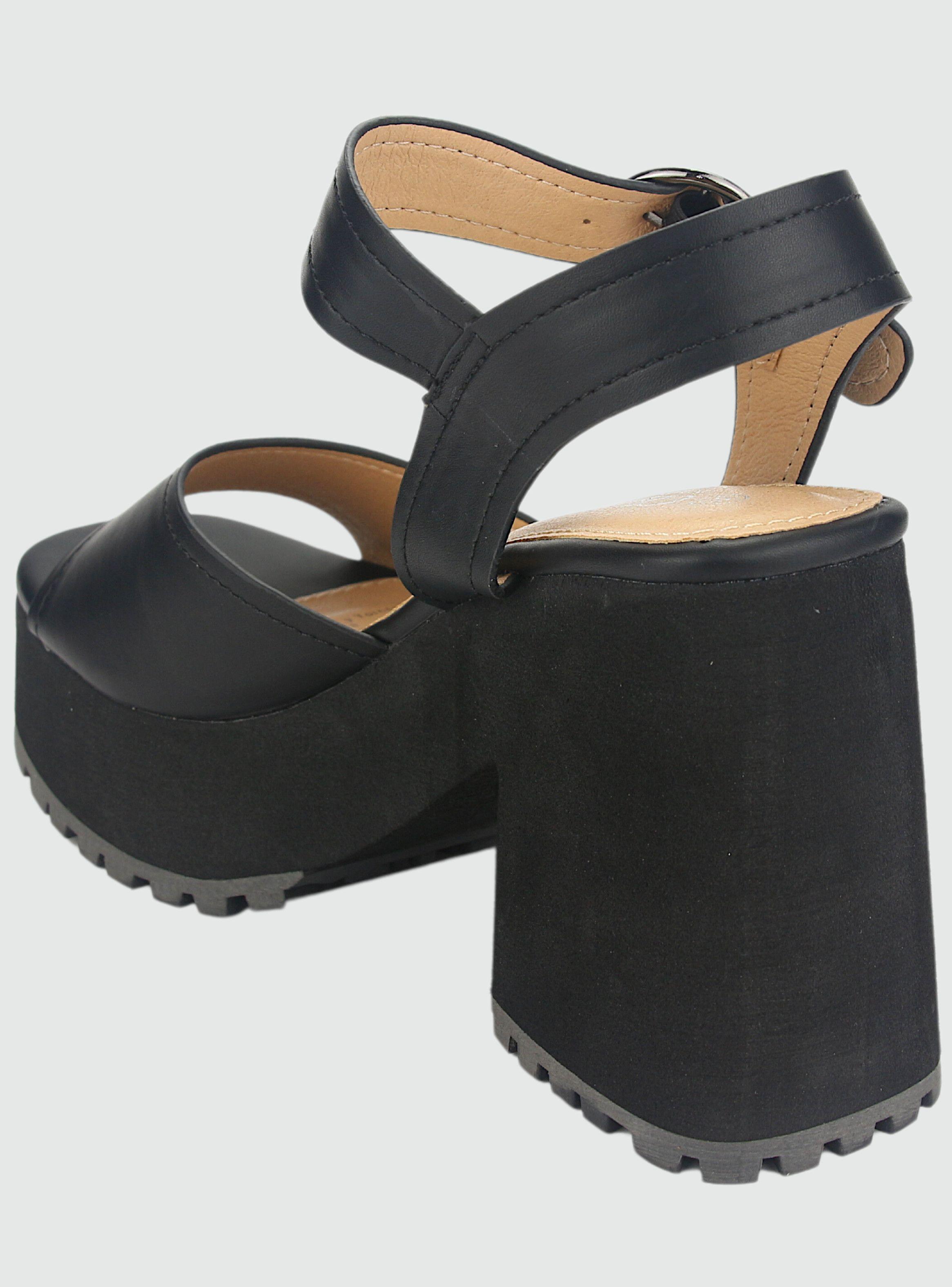 Sandalia Chalada Mujer Viva-6 Negro Casual-3