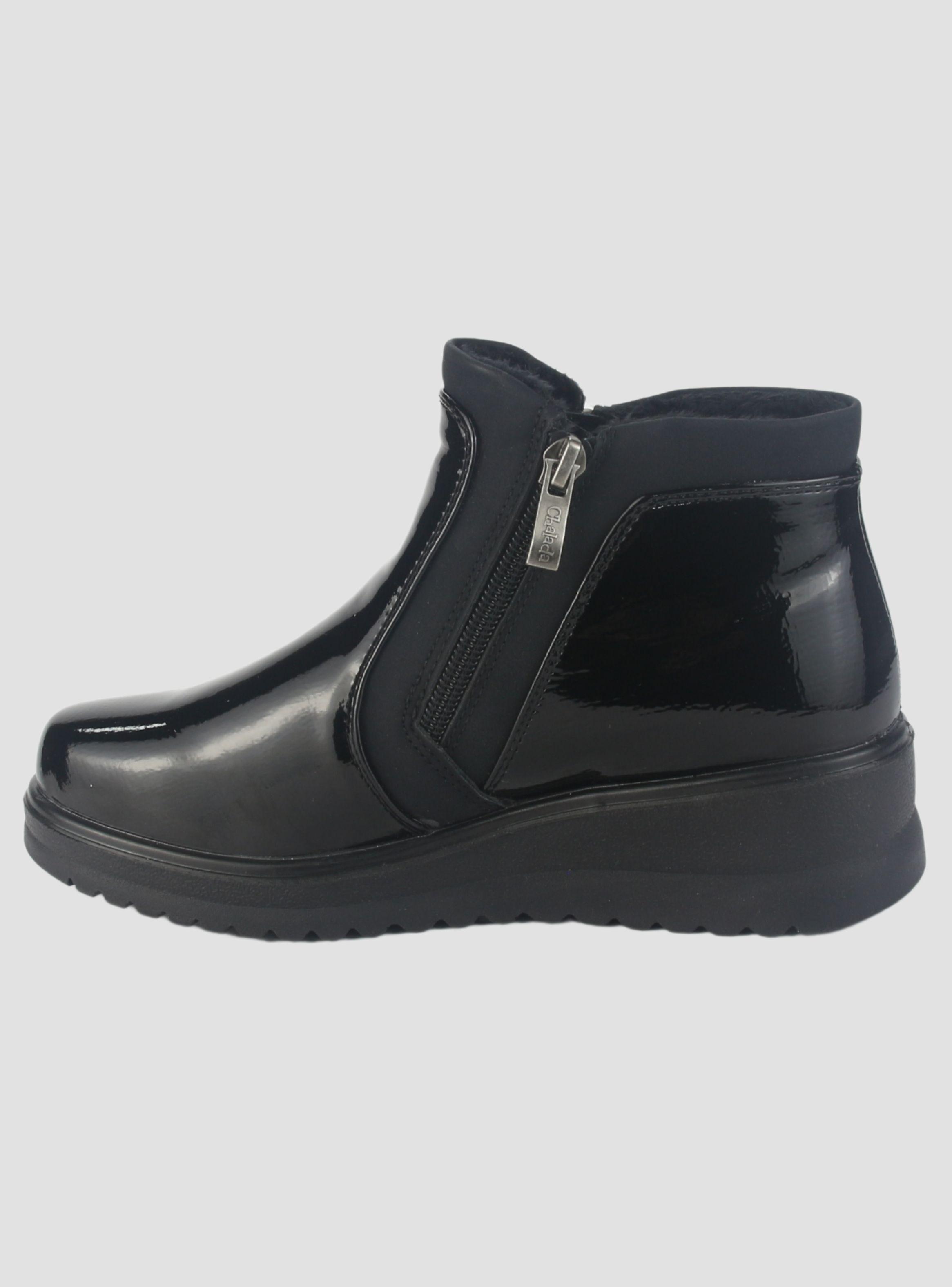Botin Chalada Mujer Rayo-3 Negro Casual-1